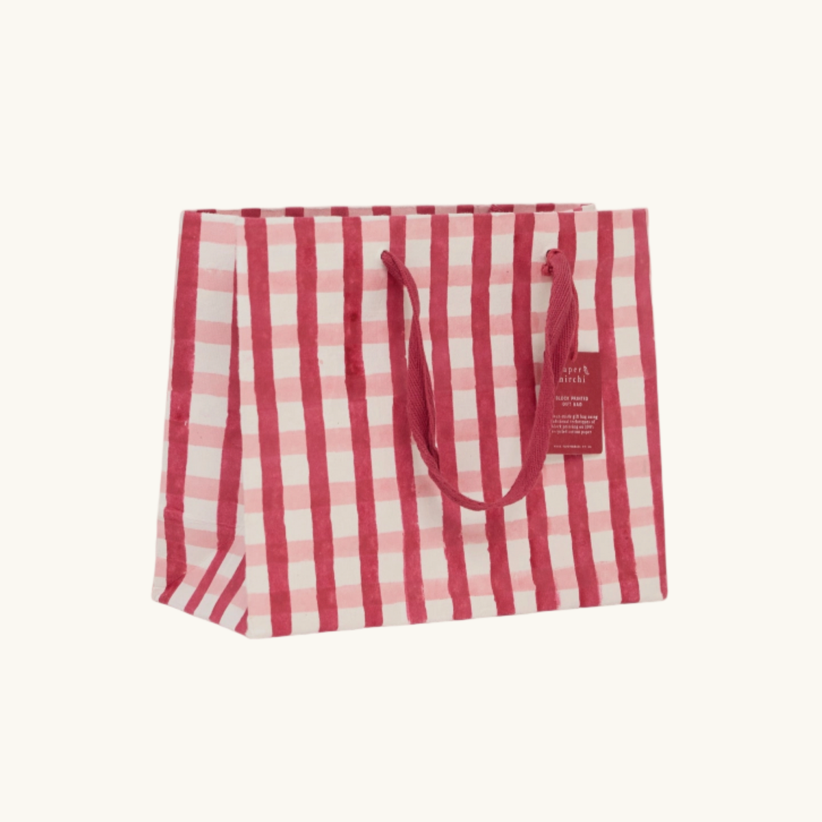 Red Festive Gift Bags (Medium)