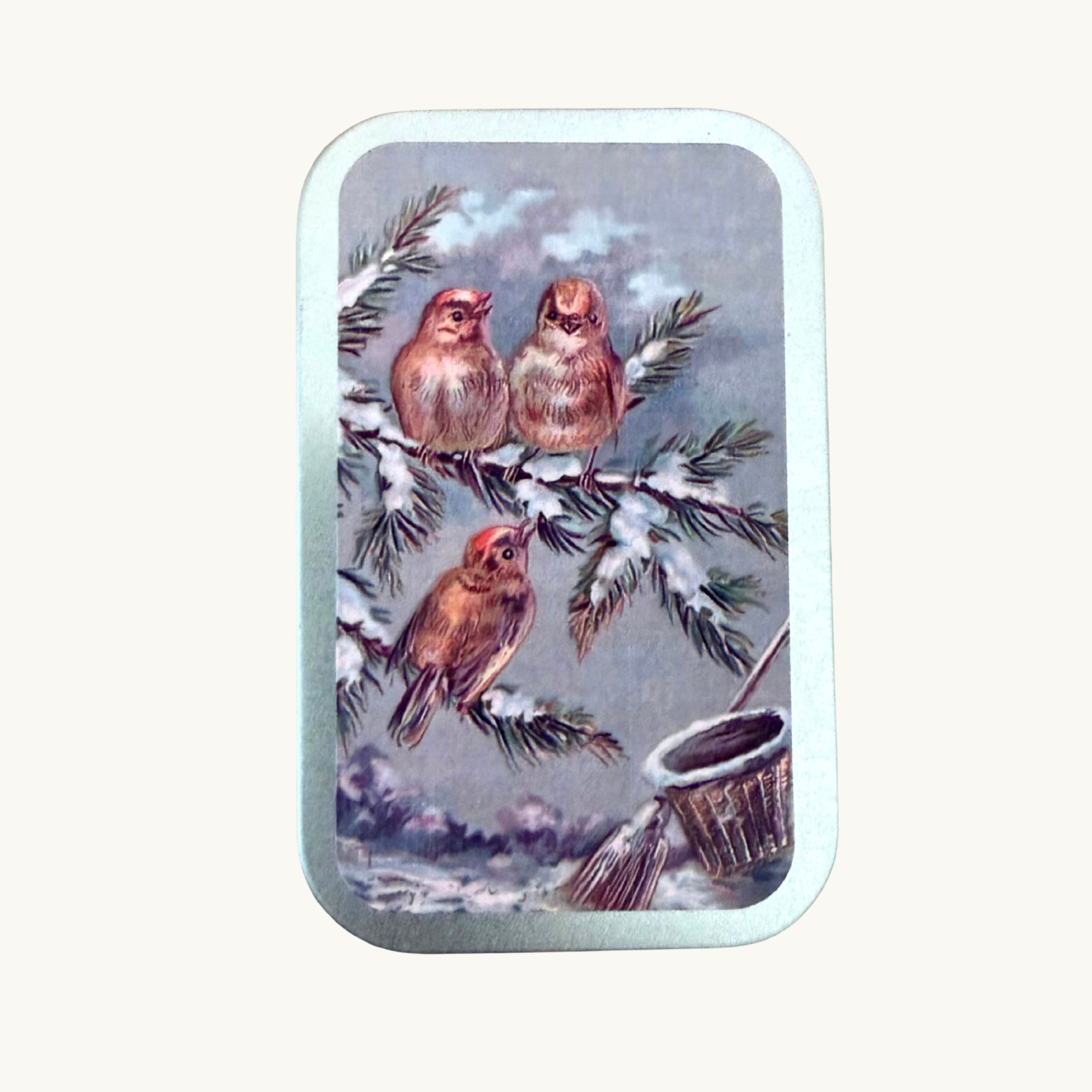 Vintage Festive Pastille Tins