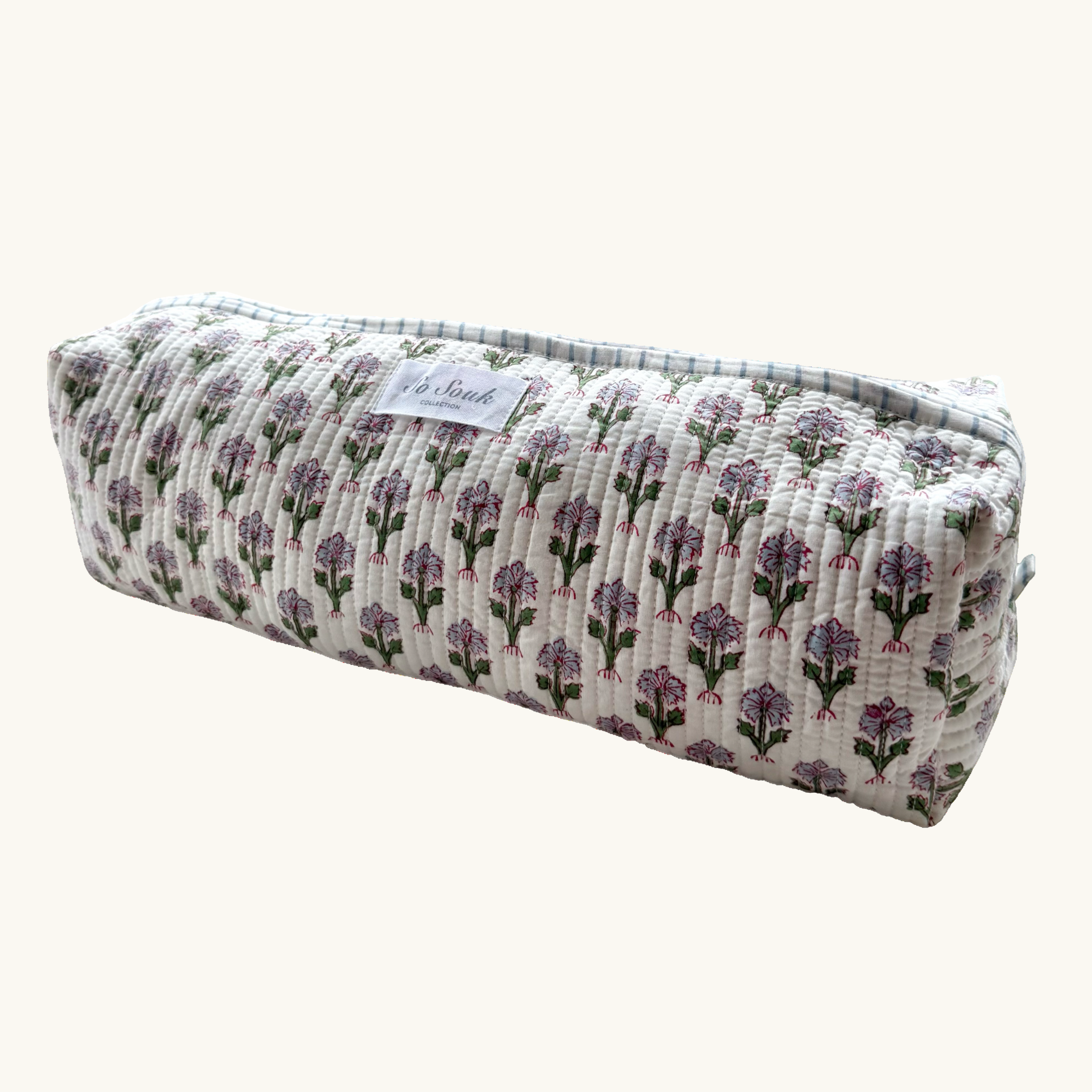 Blue Jemima Hair Accessories Bag