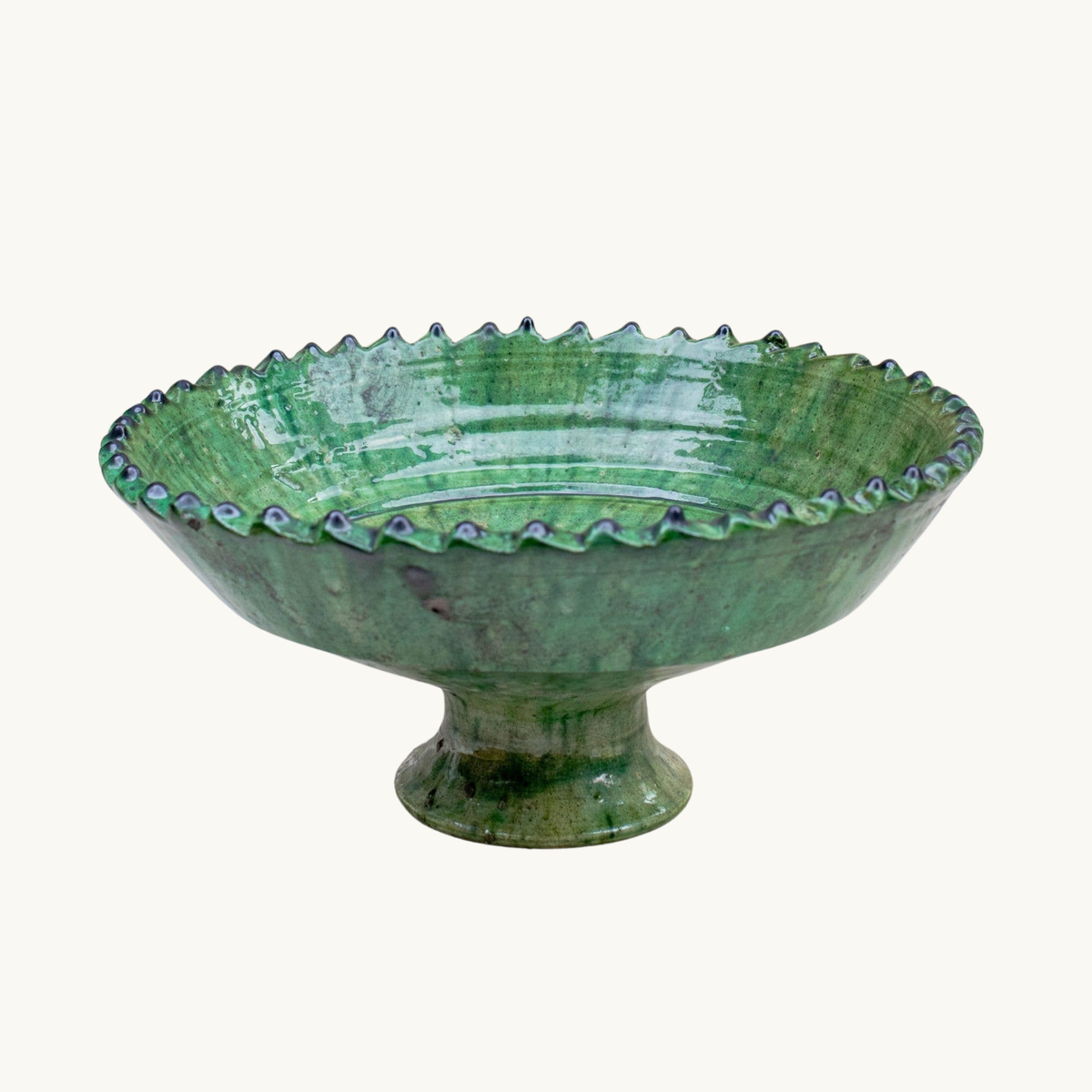 Tamegroute Green Bowl (Large)