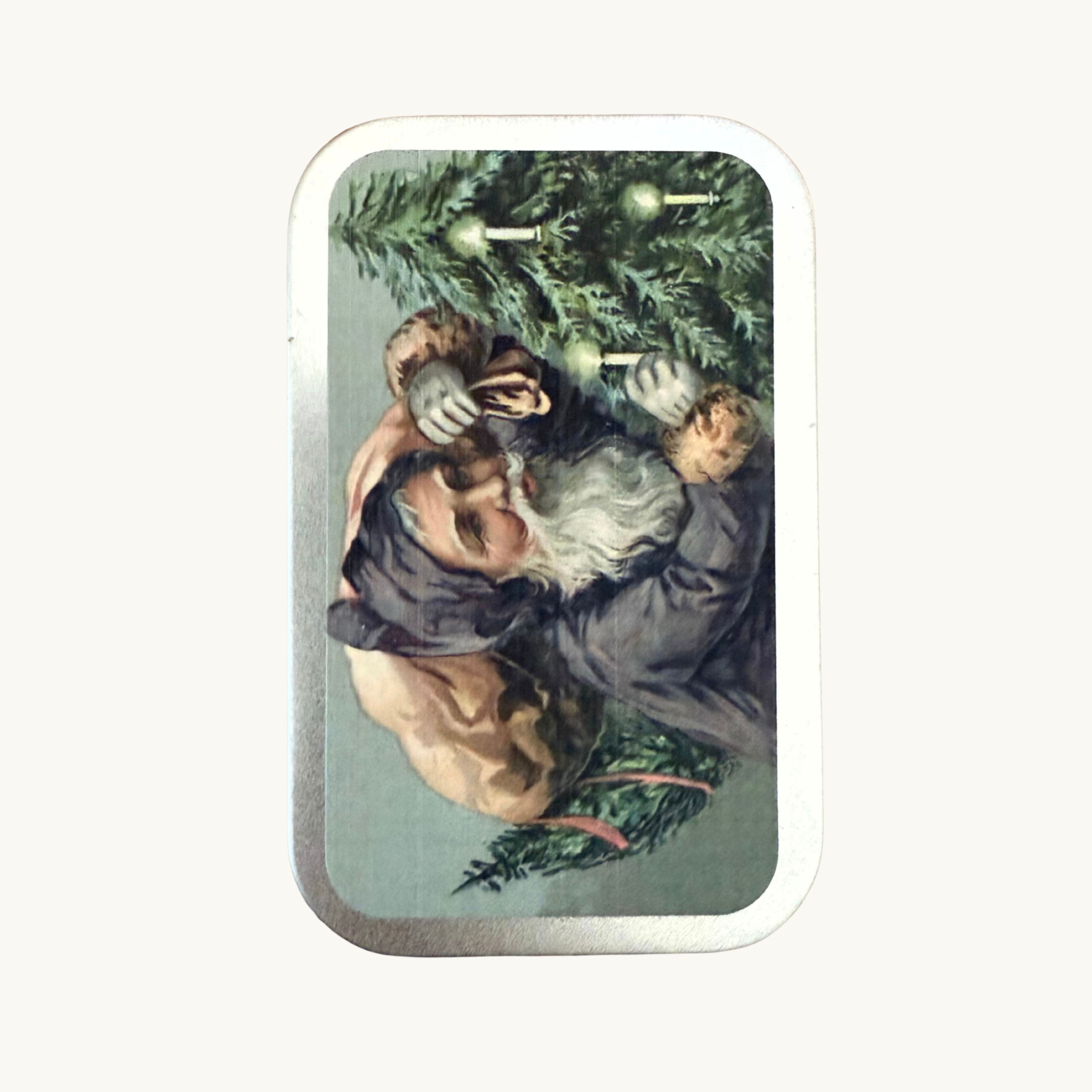 Vintage Festive Pastille Tins