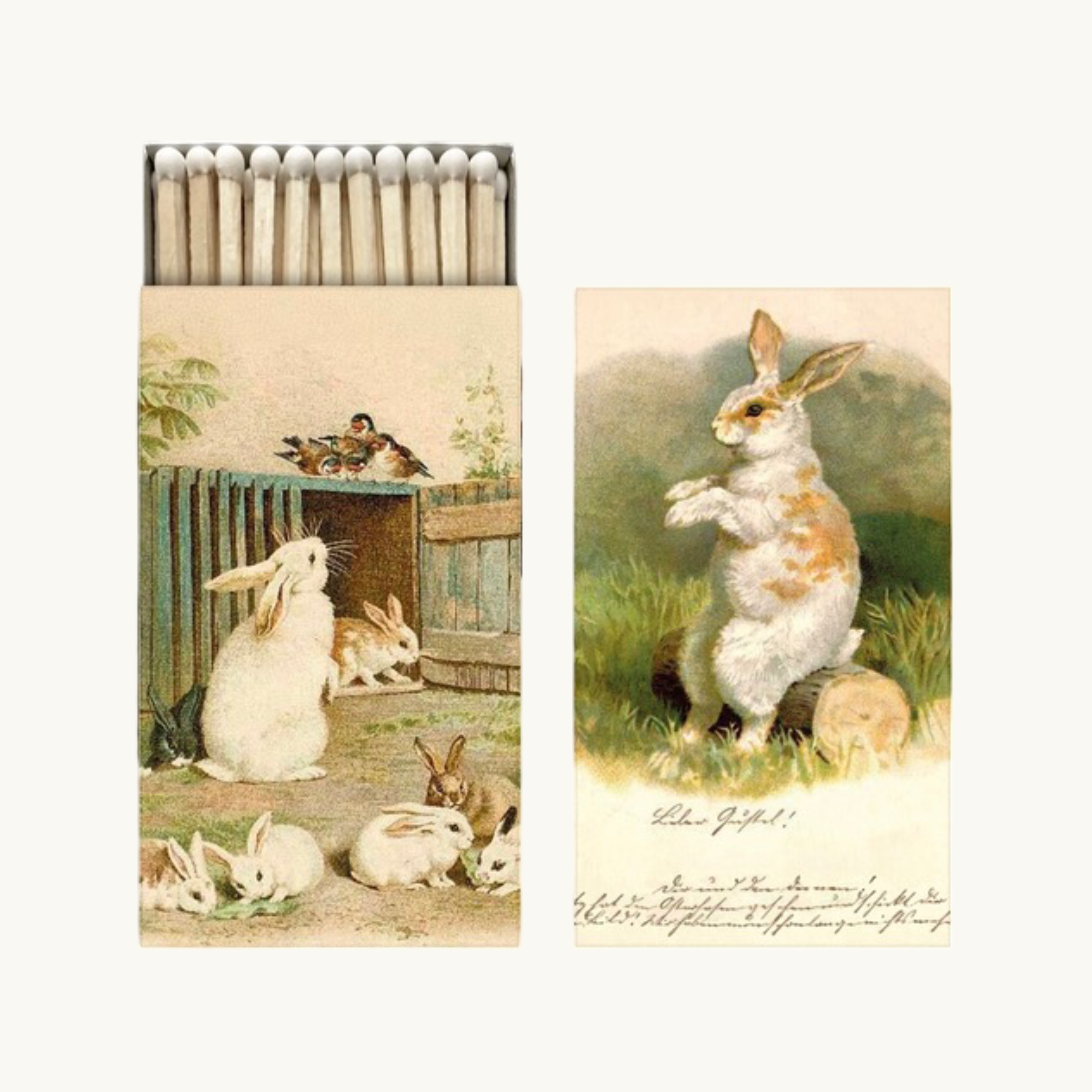 Vintage Rabbit Matches