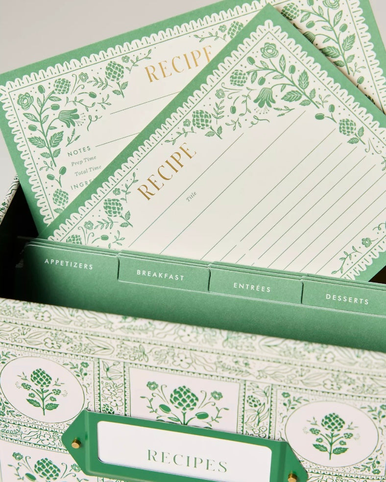 Artichoke Recipe Tin
