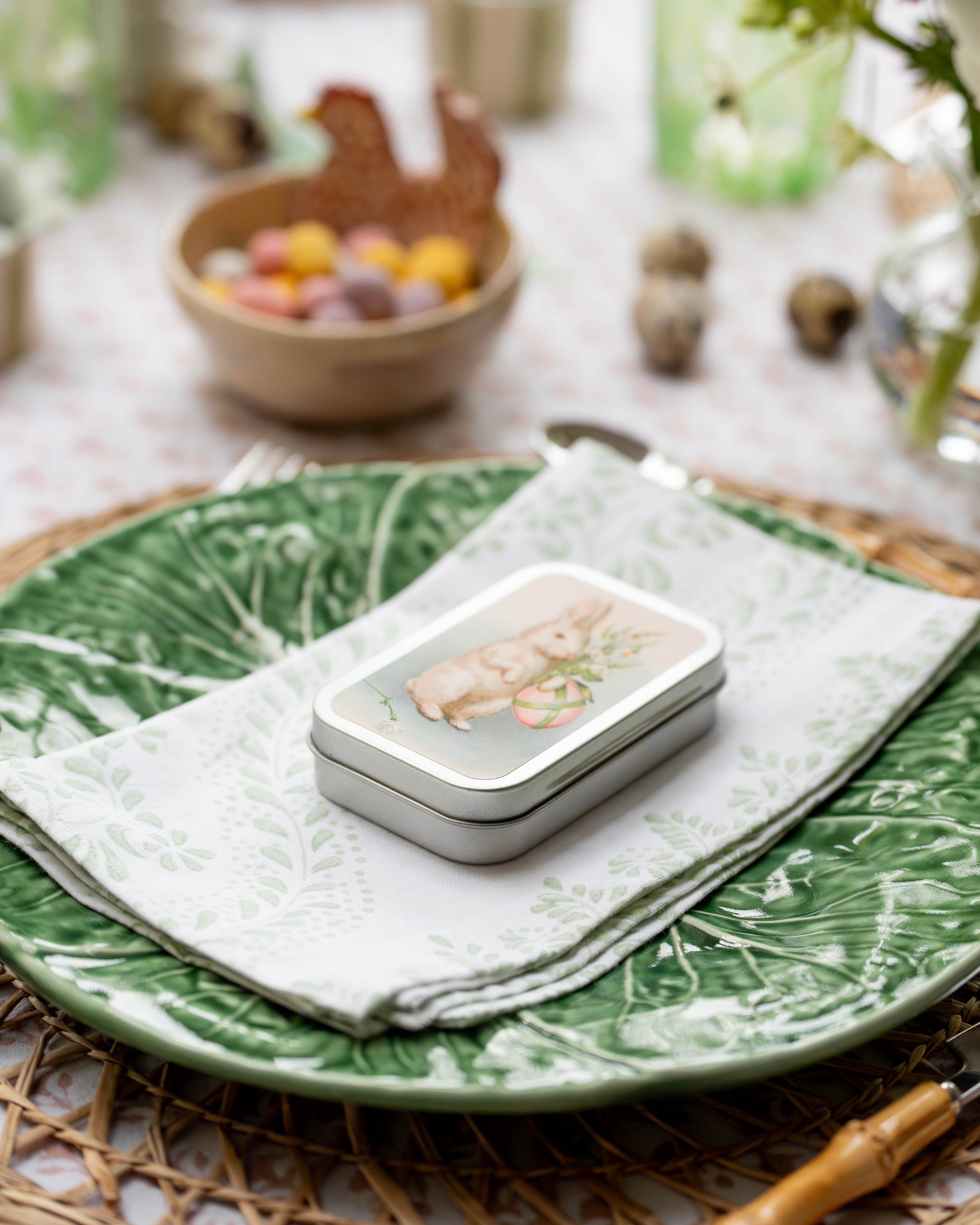 Vintage Easter Animals Pastille Tins