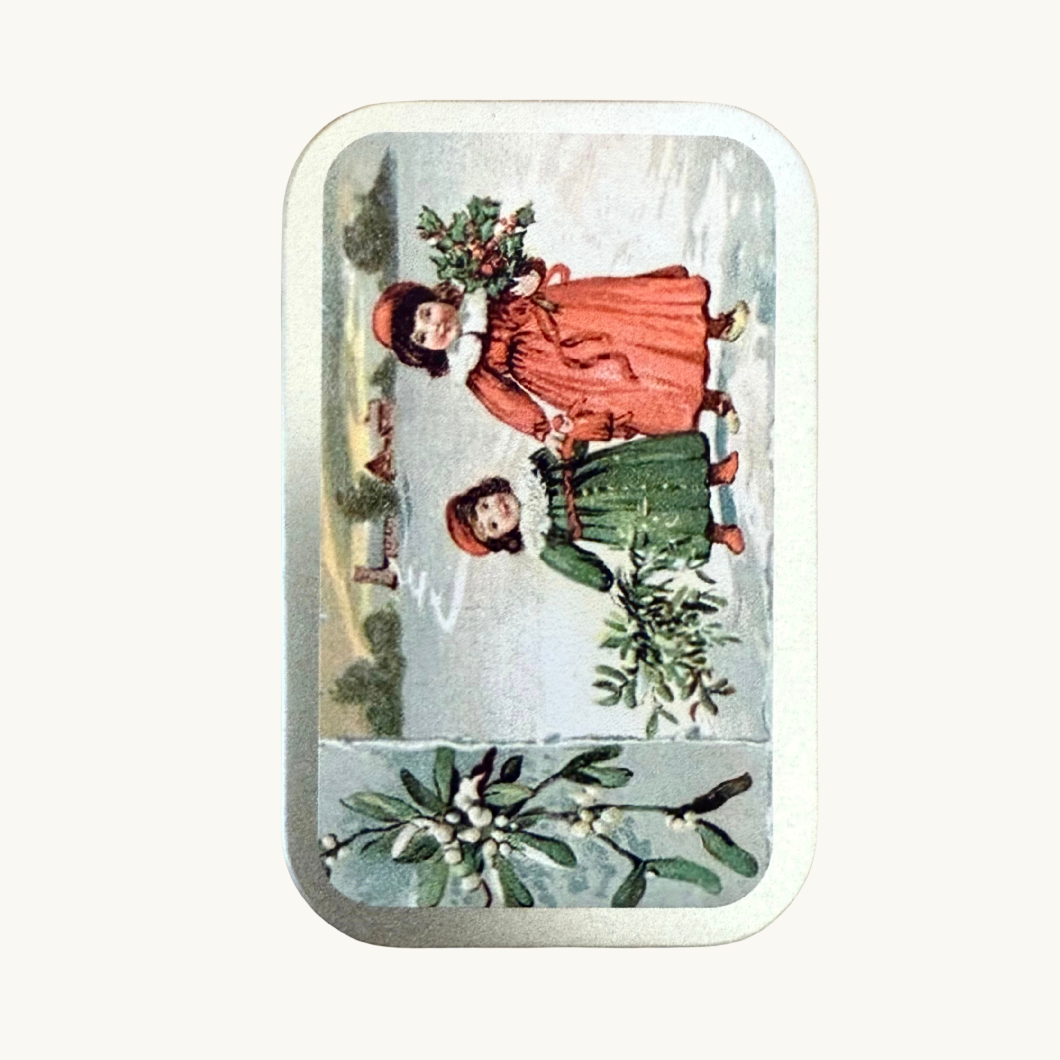 Vintage Festive Pastille Tins