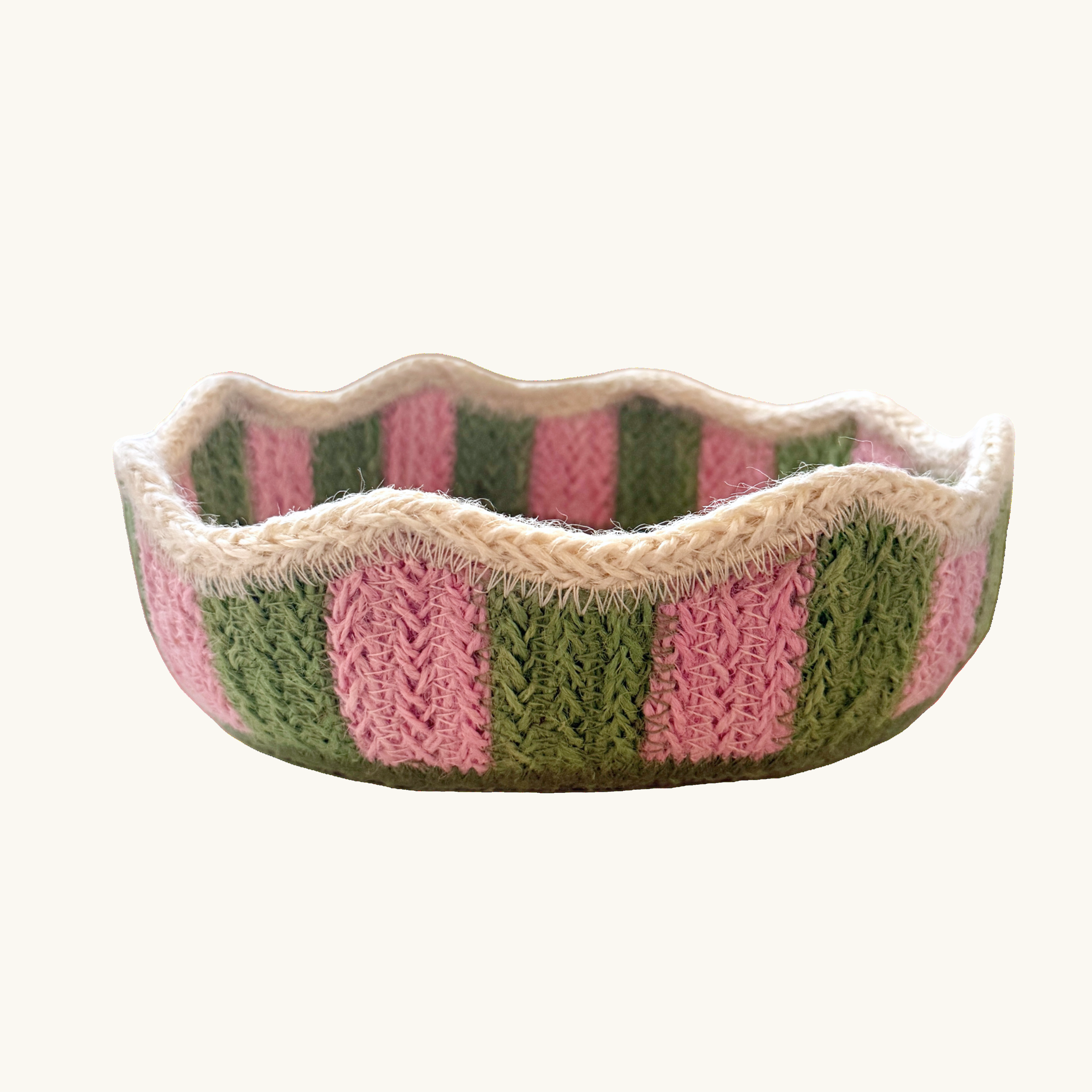 Kiwi Jute Mini Basket