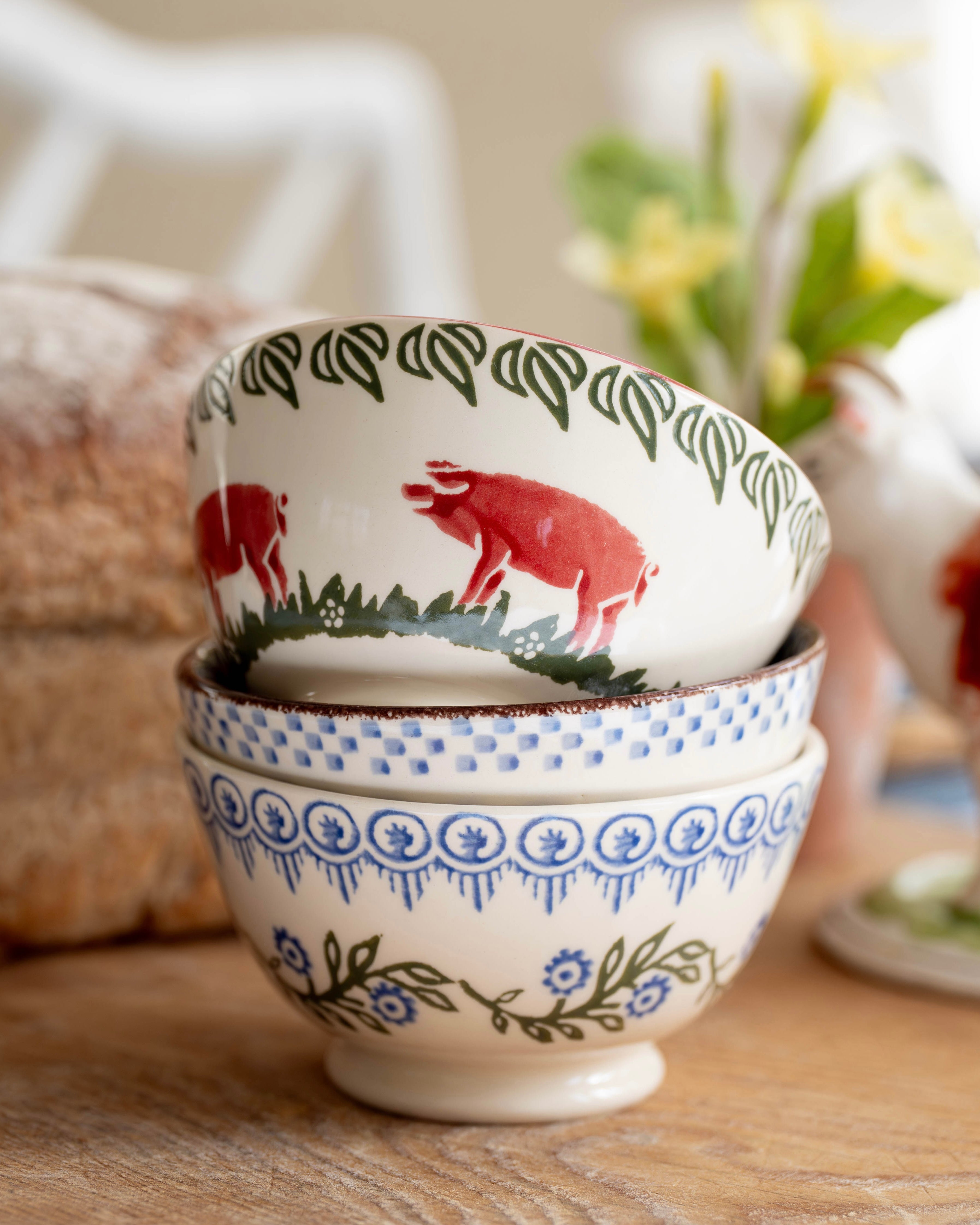 Pink Pig Bowl Small