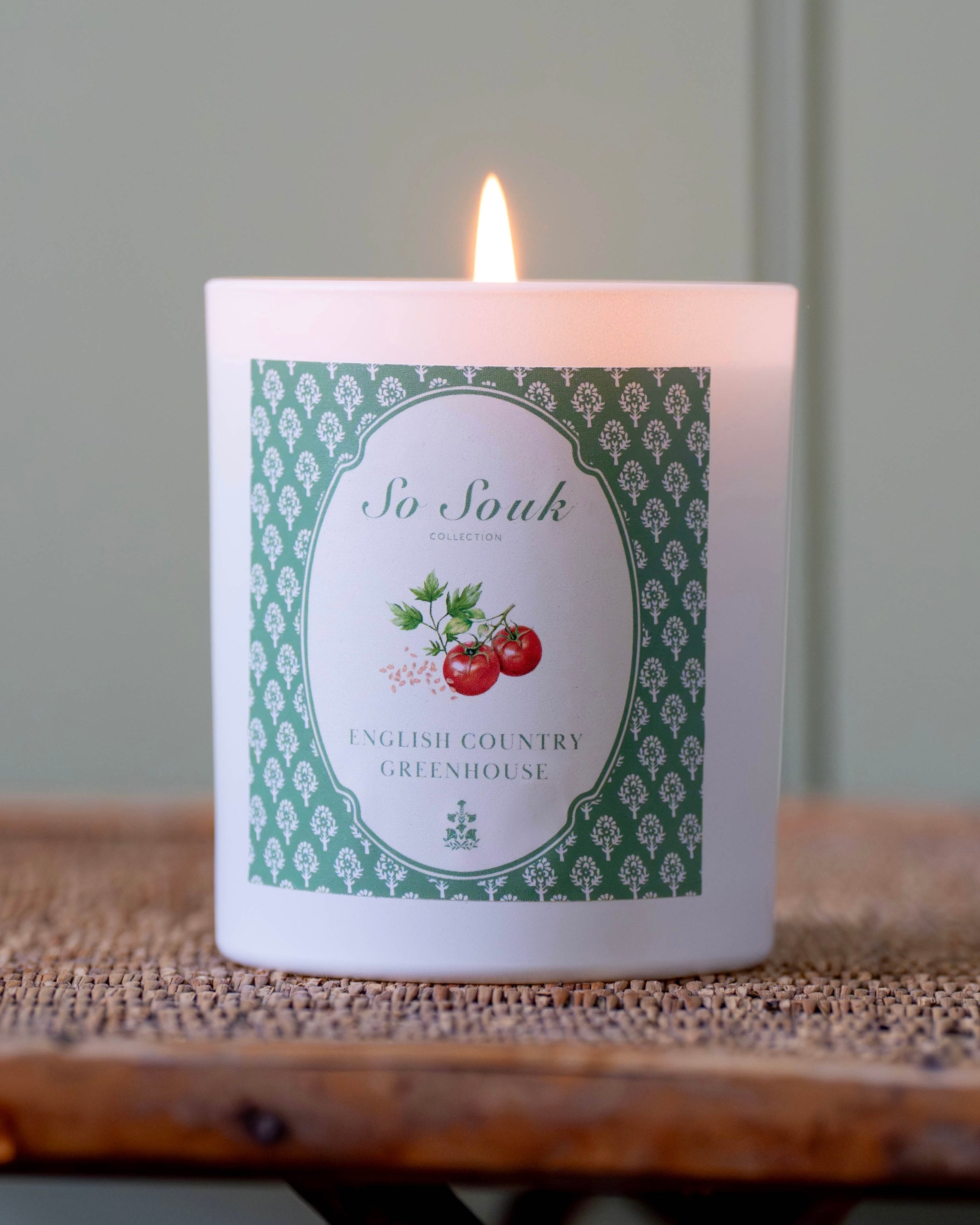 English Country Greenhouse Luxury Candle