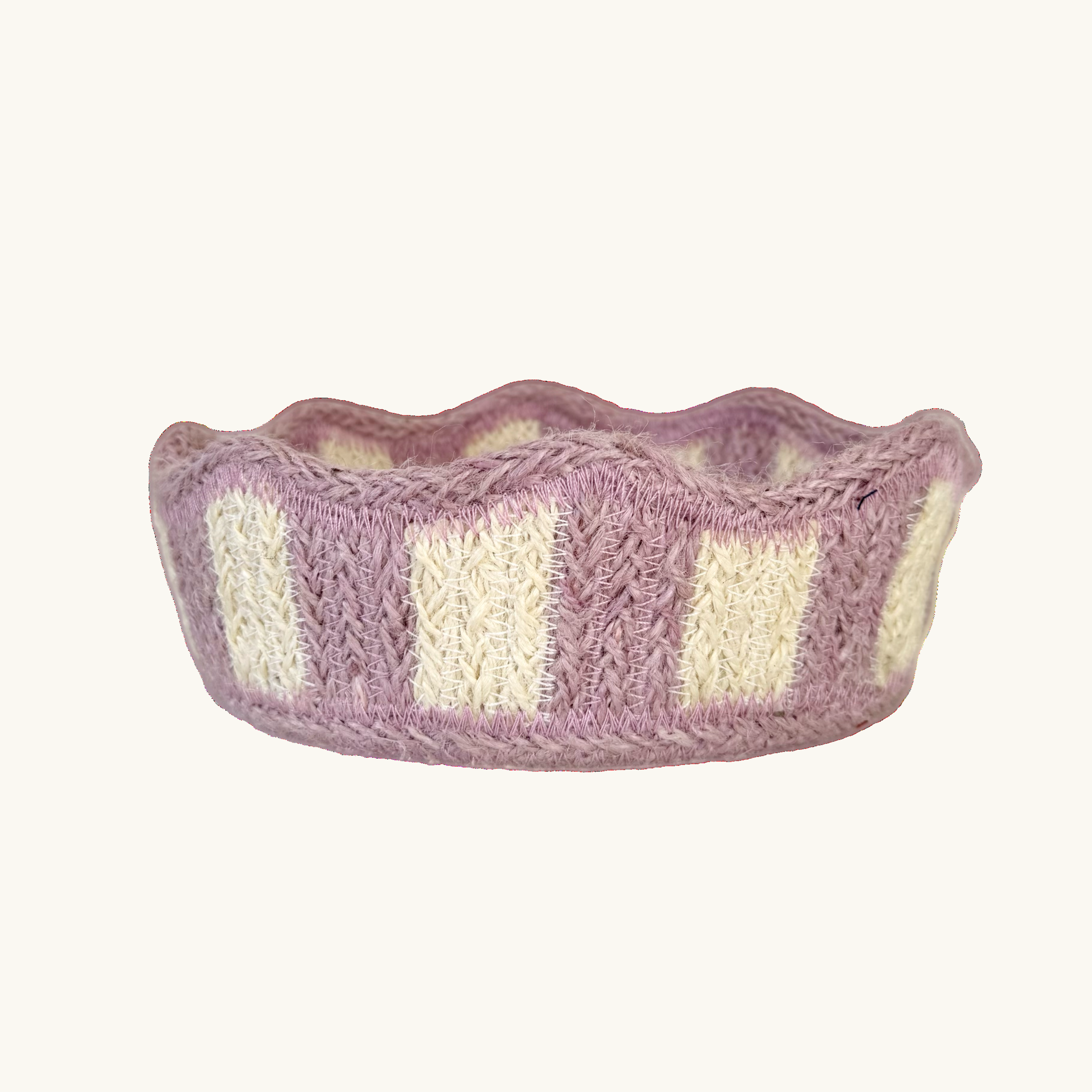 Pink Jute Mini Basket