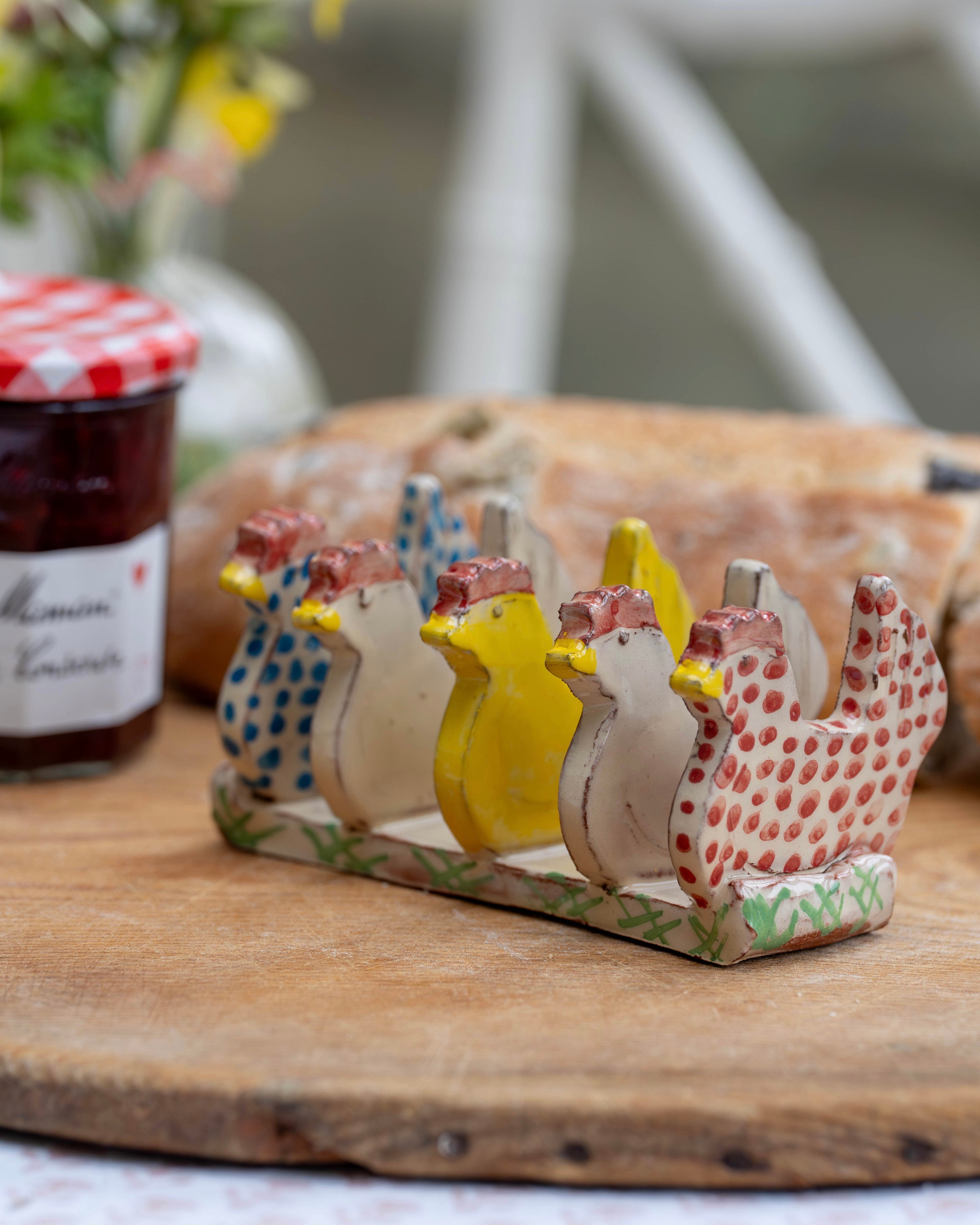 Hens Toast Rack