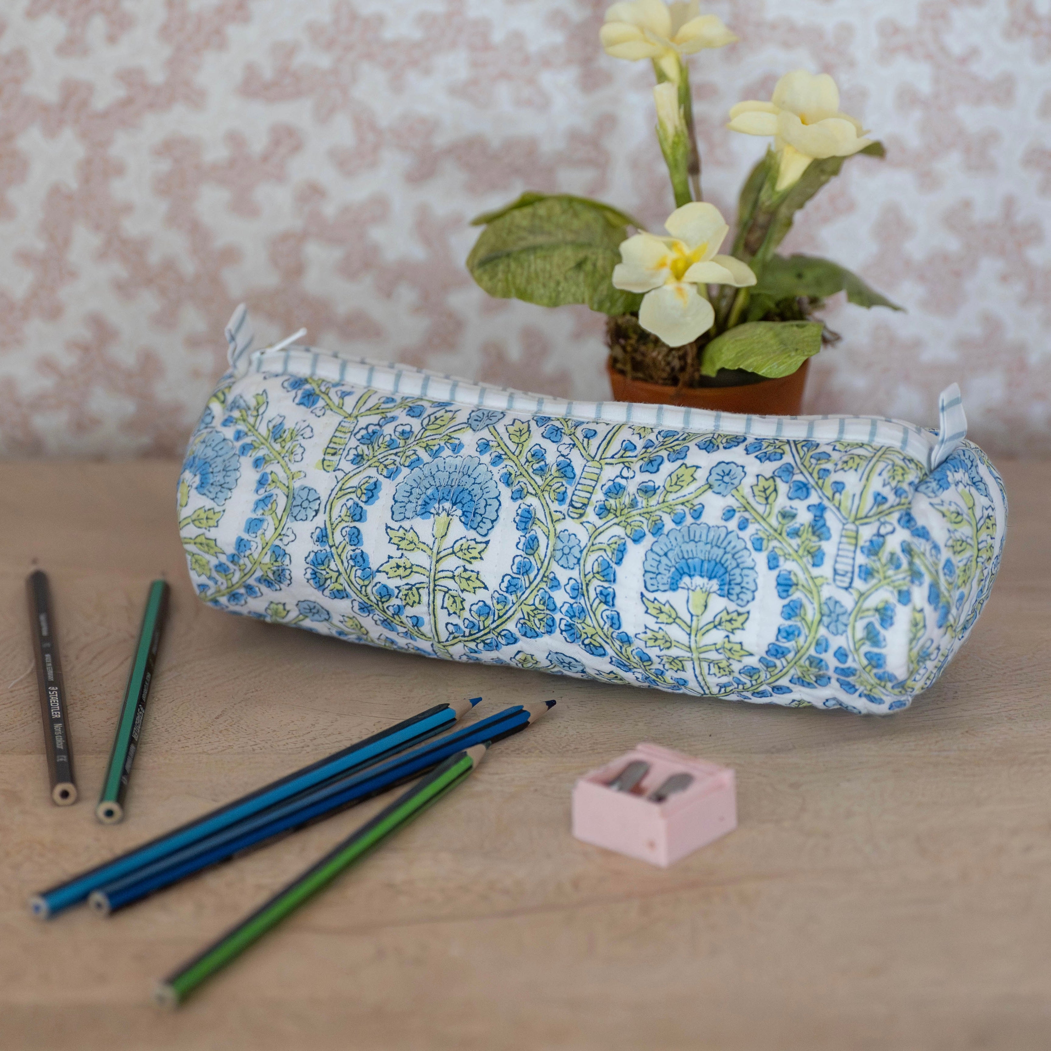 Blue Freya Pencil Case
