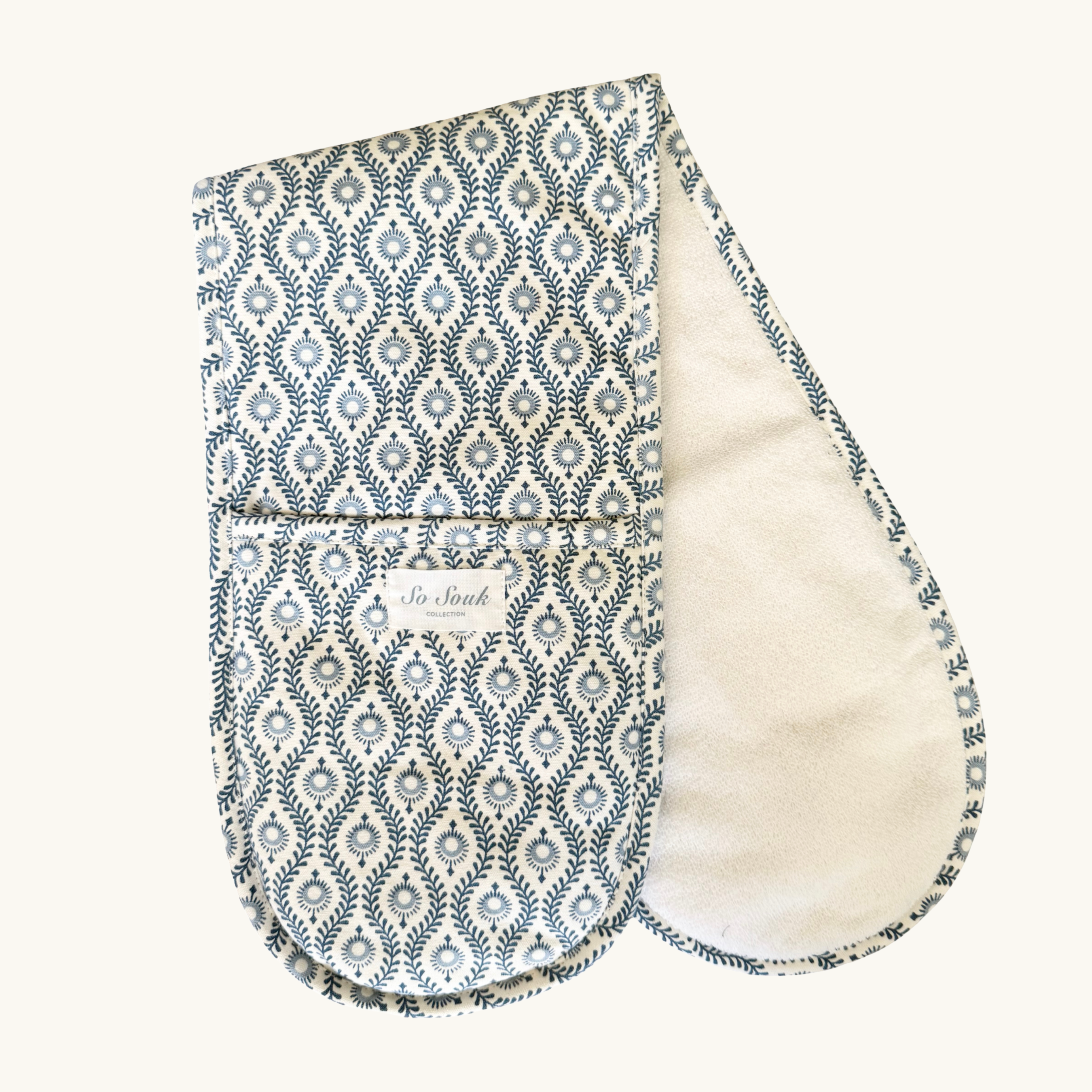 Blue Mila Oven Gloves