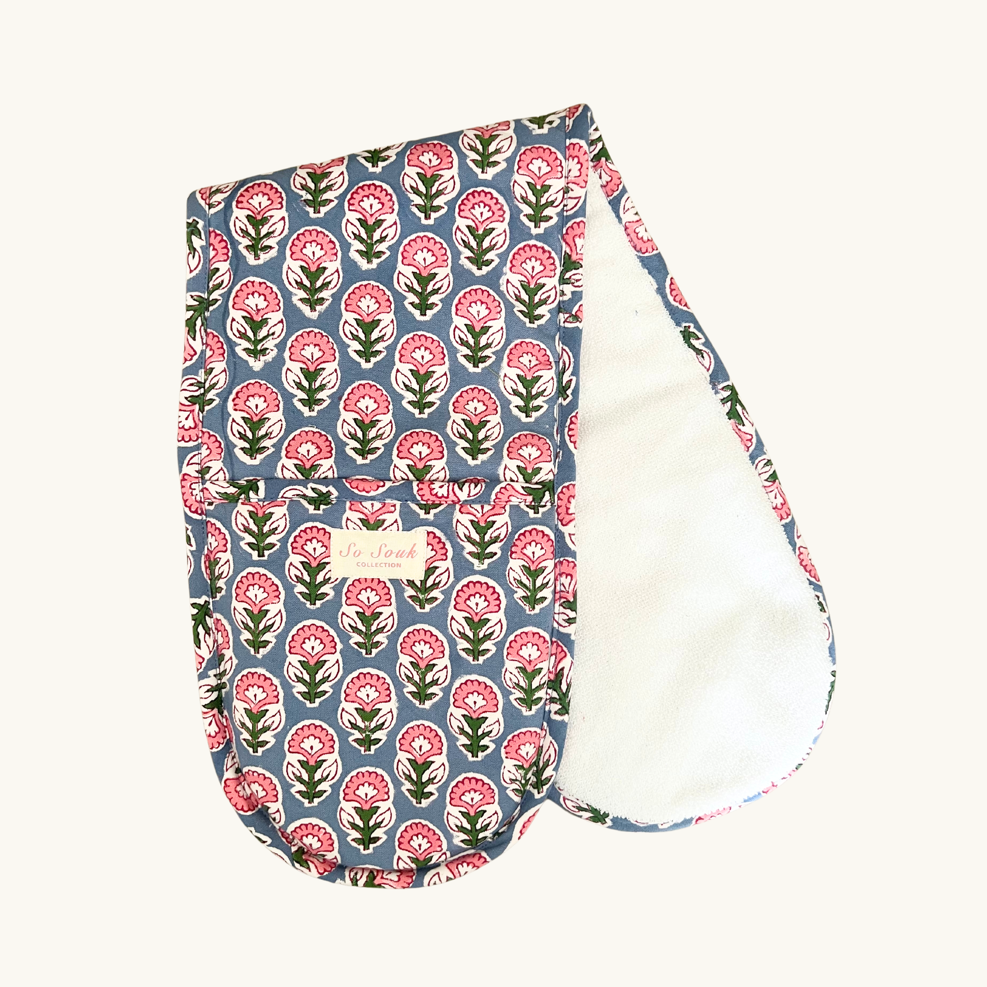 Blue Nila Oven Gloves