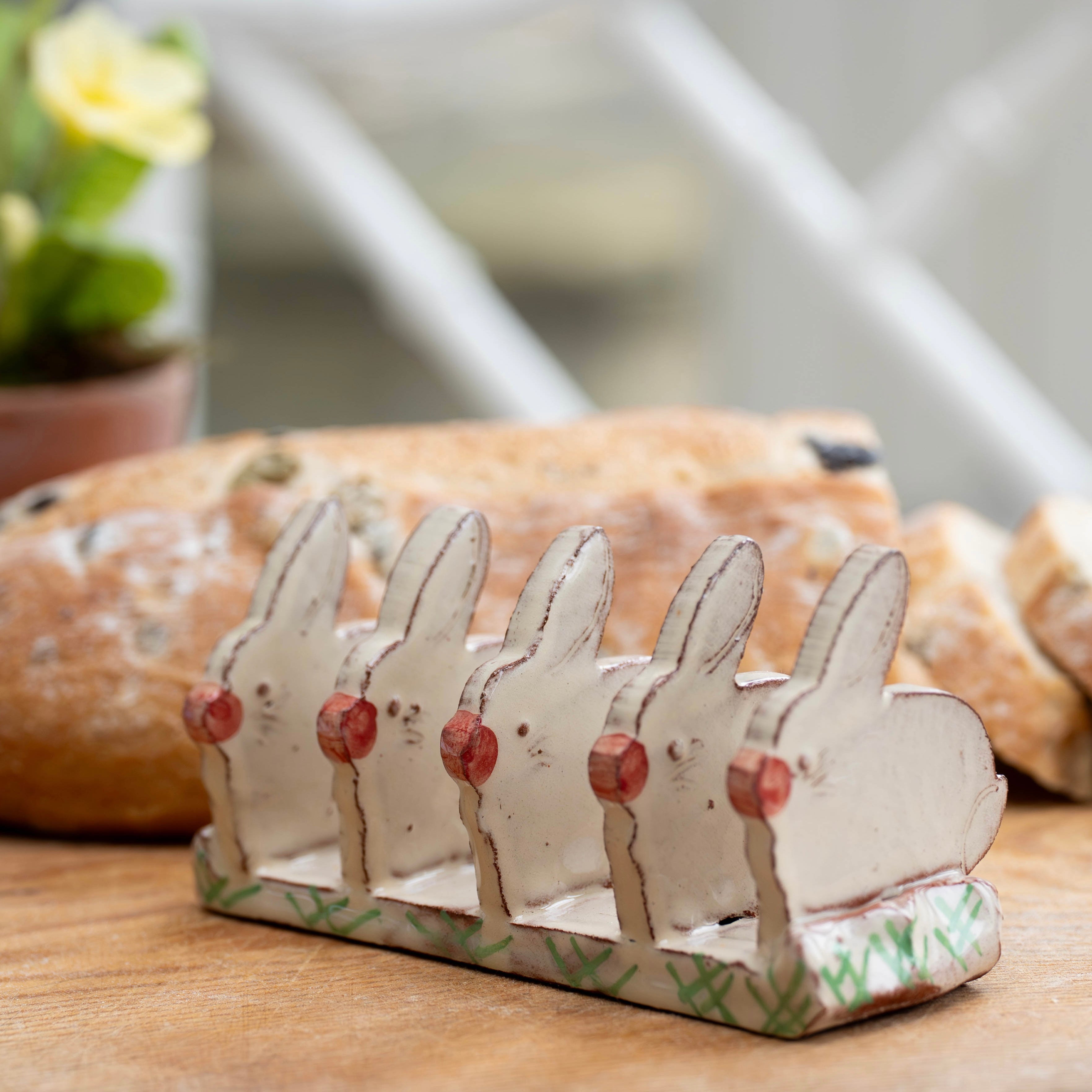 Bunnies Toast Rack
