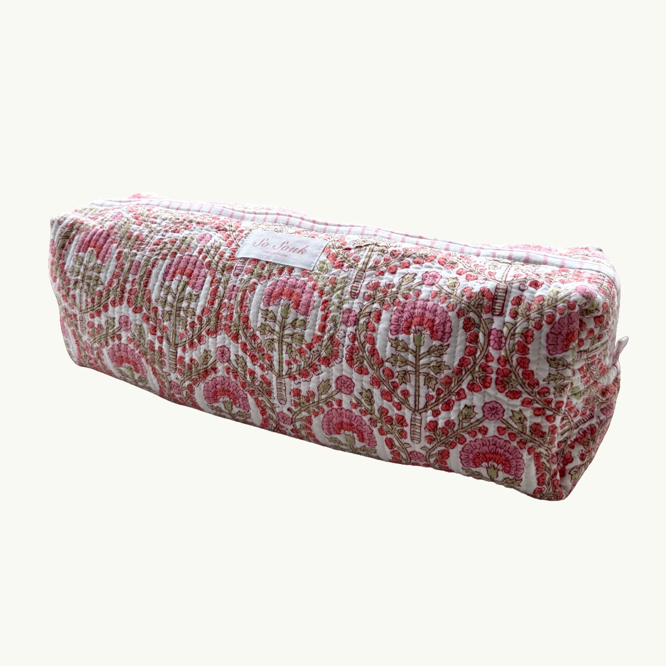 Pink Freya Hair Accessories Bag