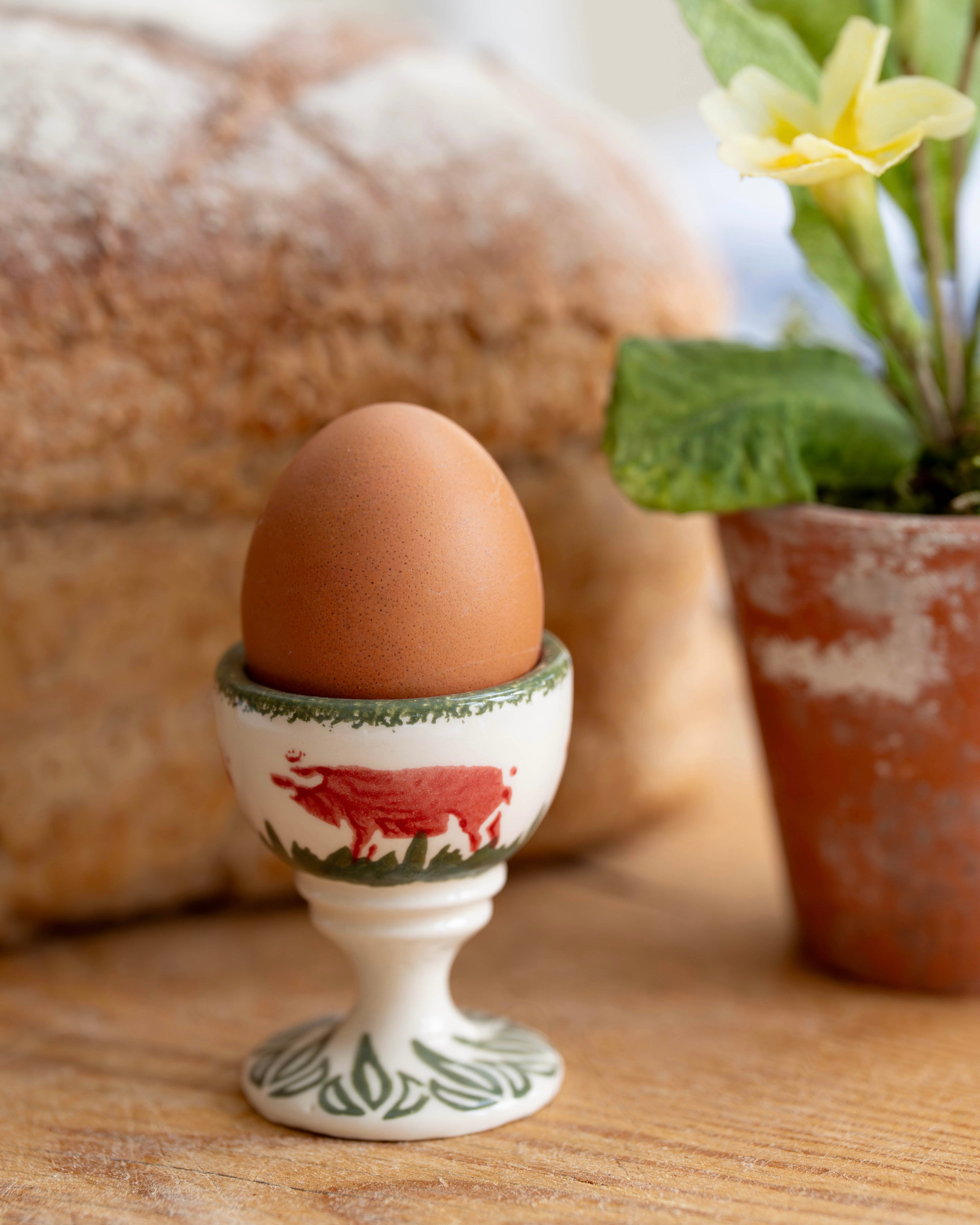 Pink Pig Egg Cup