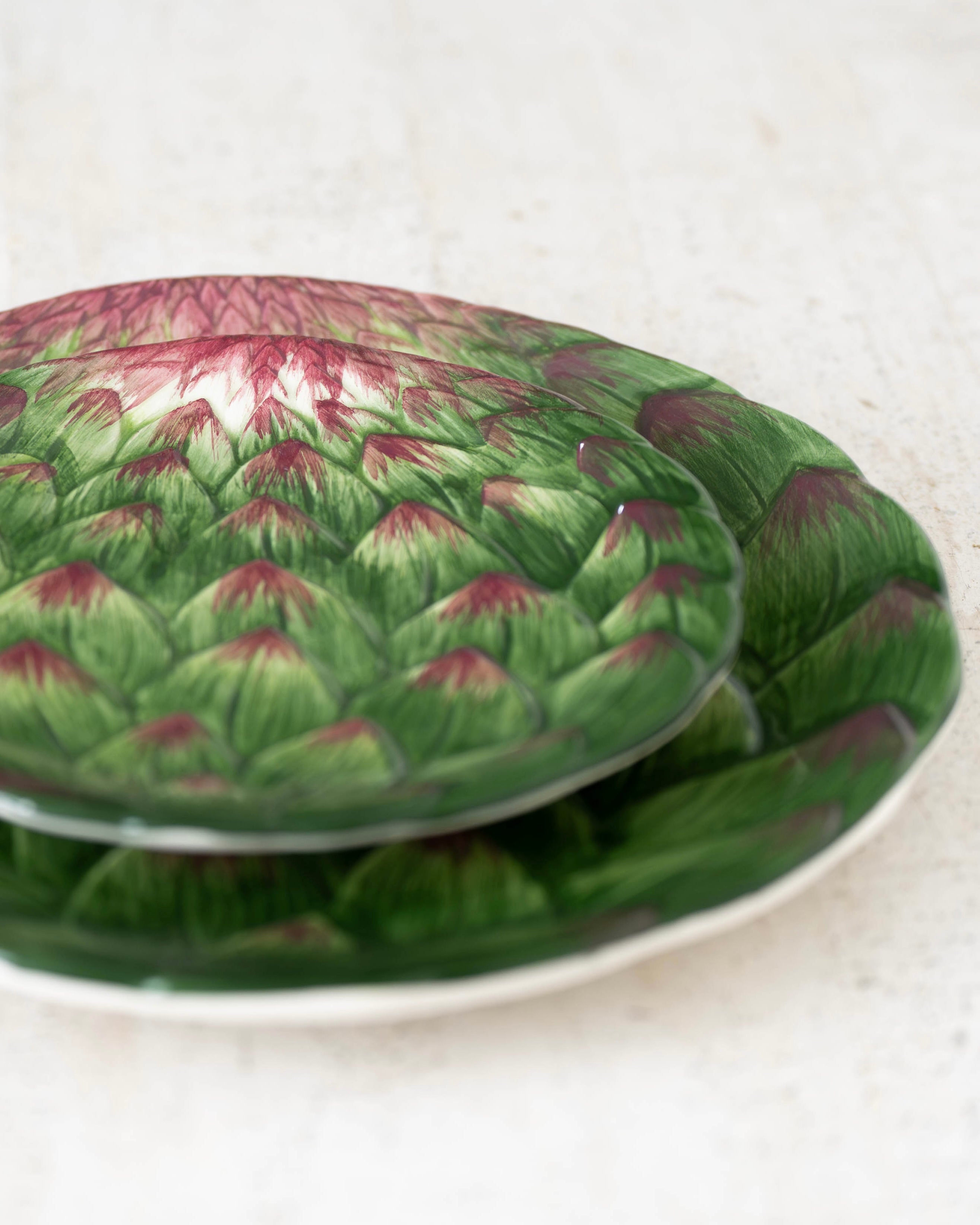 Ceramic Artichoke Large Plate