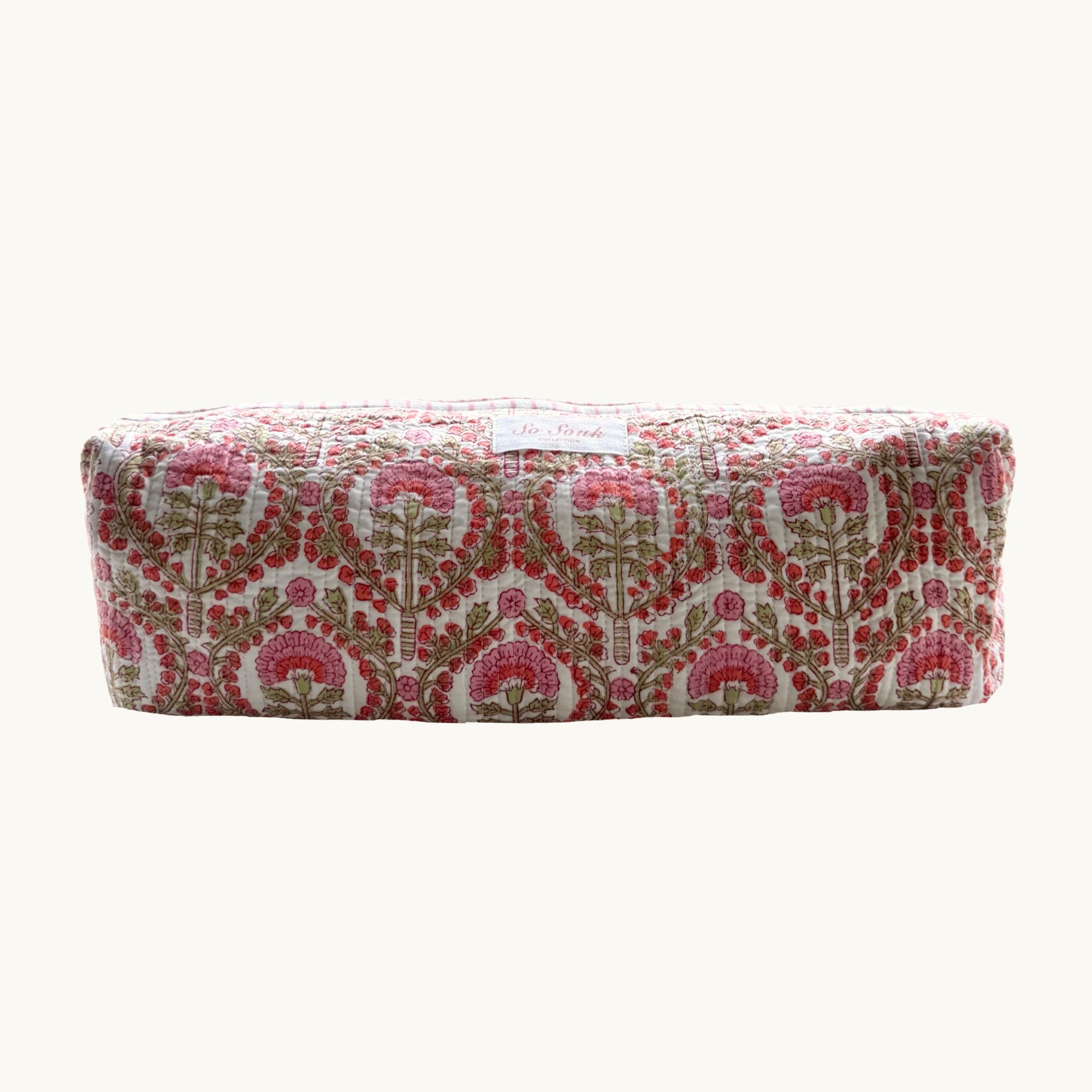 Pink Freya Hair Accessories Bag
