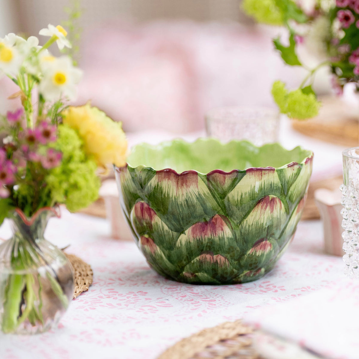 Ceramic Artichoke Bowl Small
