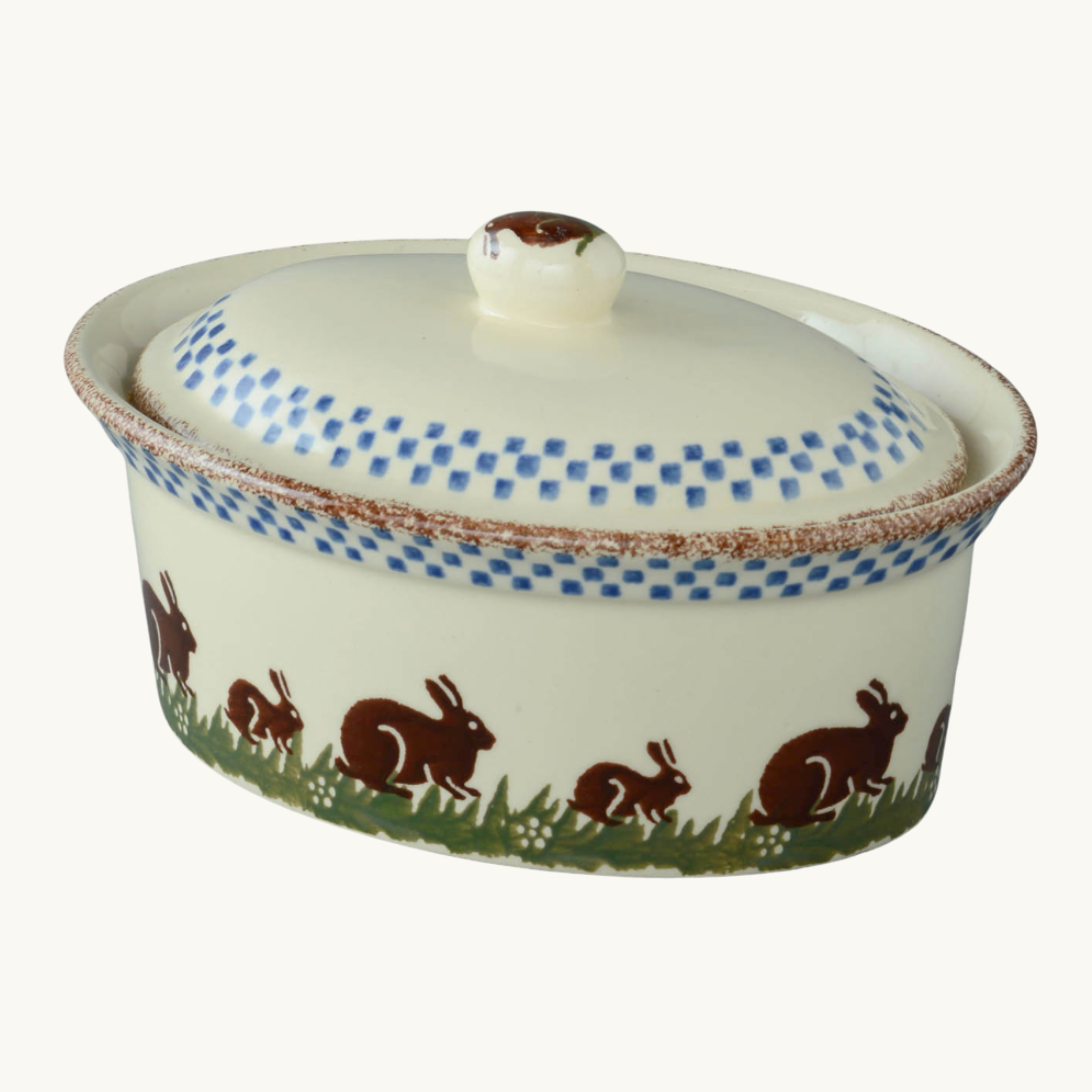 Rabbits Butter Dish