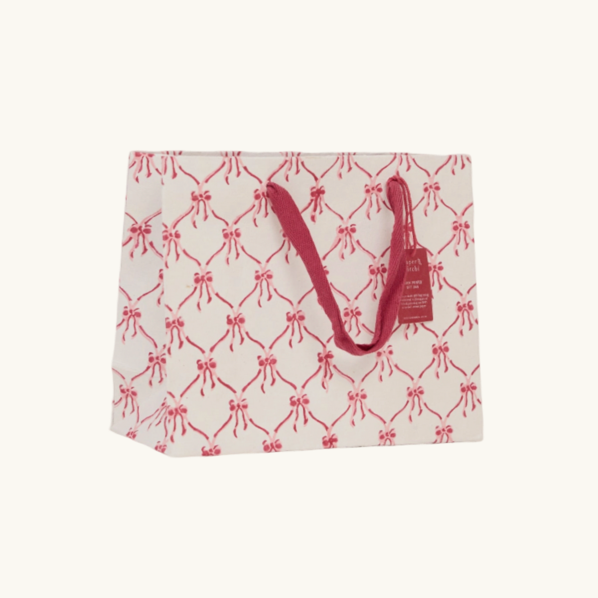 Red Festive Gift Bags (Medium)