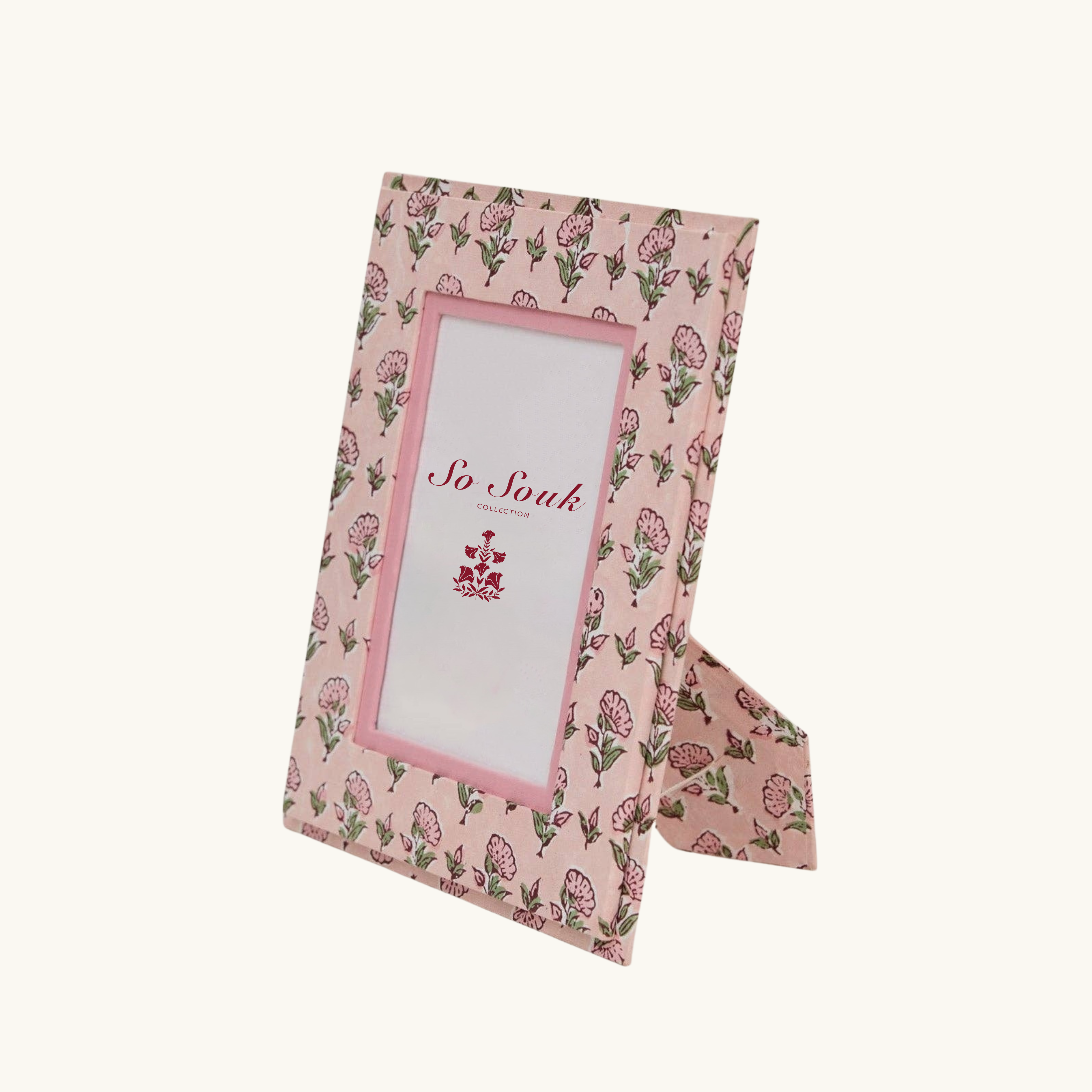Blush Ditsy Floral Picture Frame