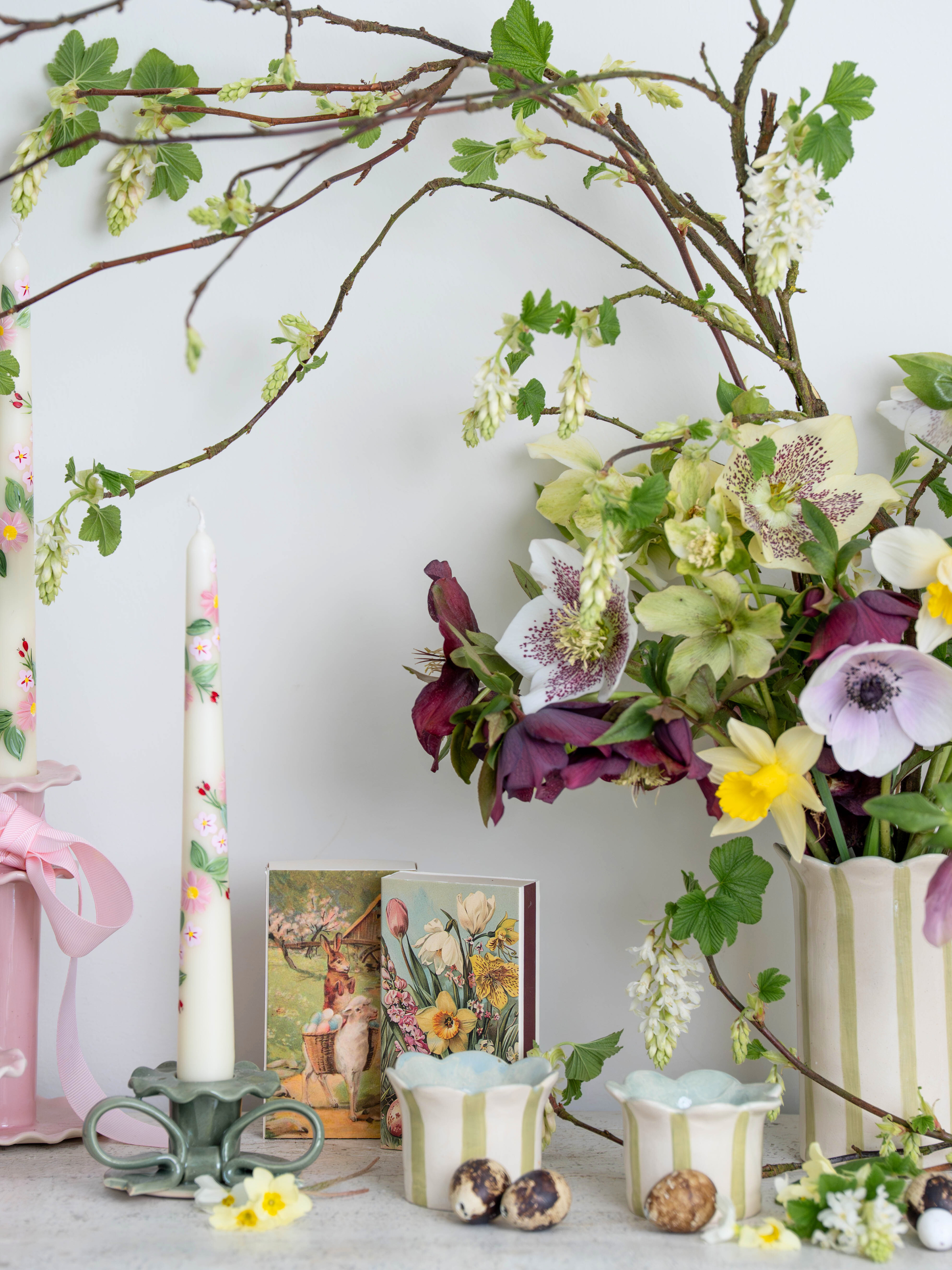 Vintage Spring Animal Matches