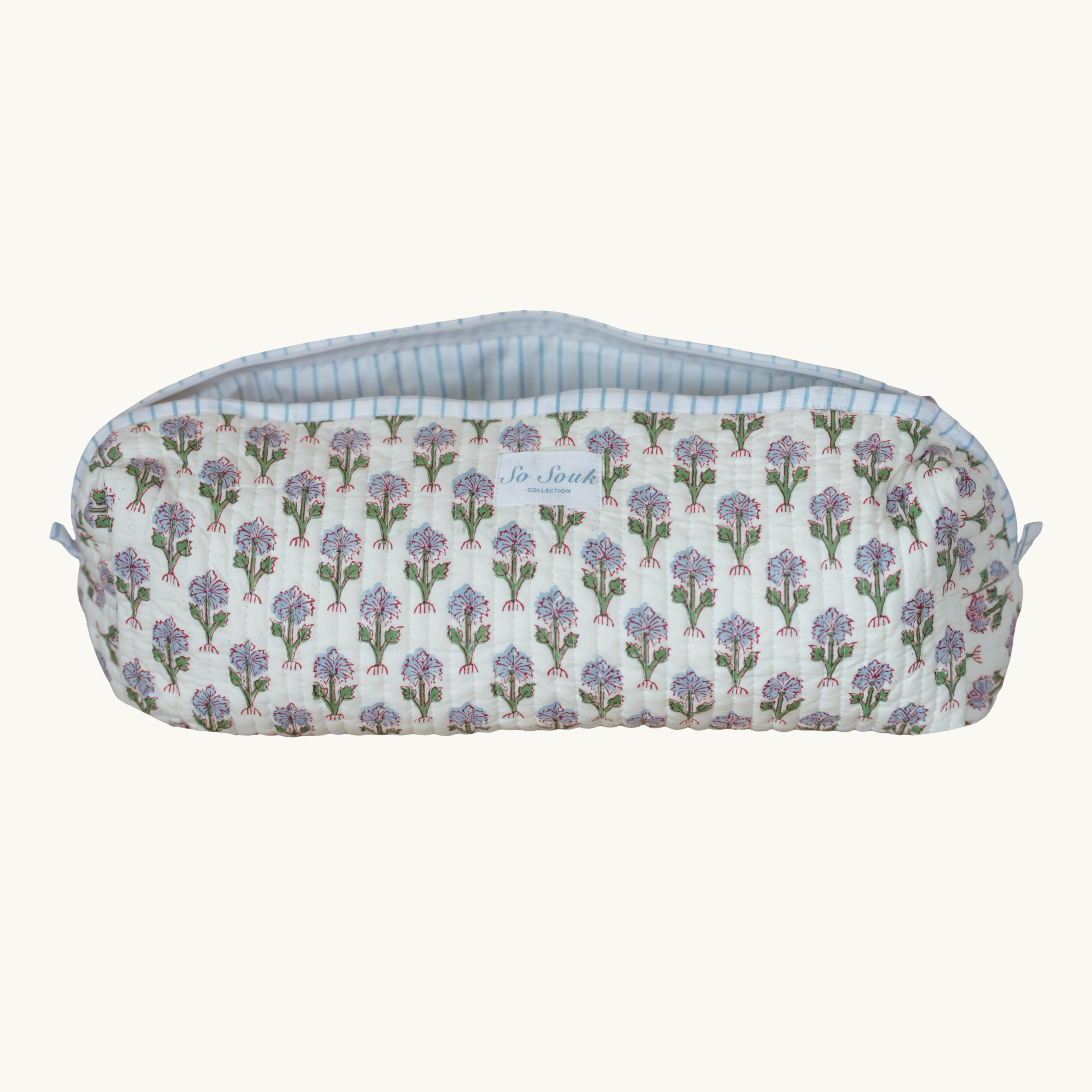 Blue Jemima Hair Accessories Bag