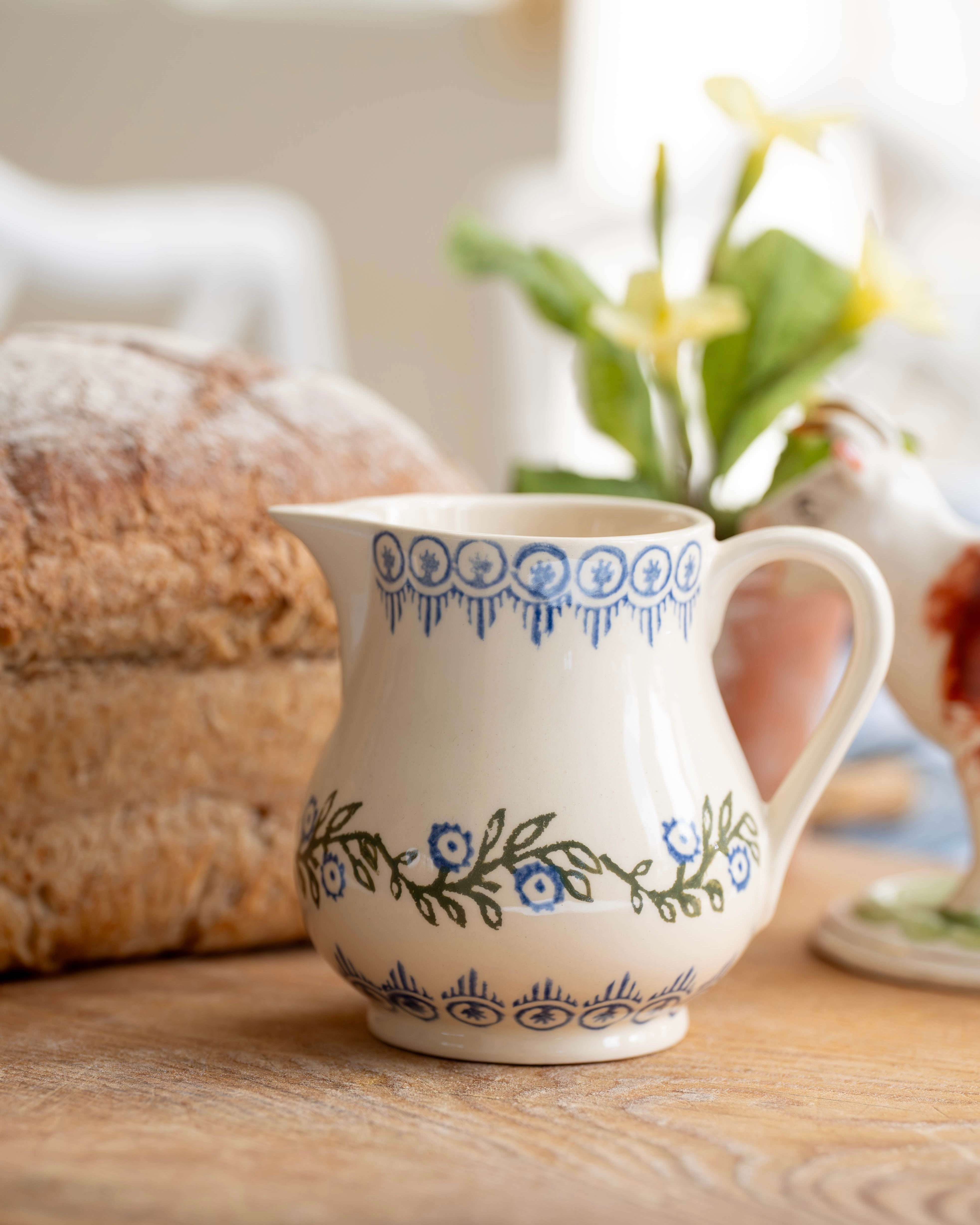 Floral Garland Jug Small