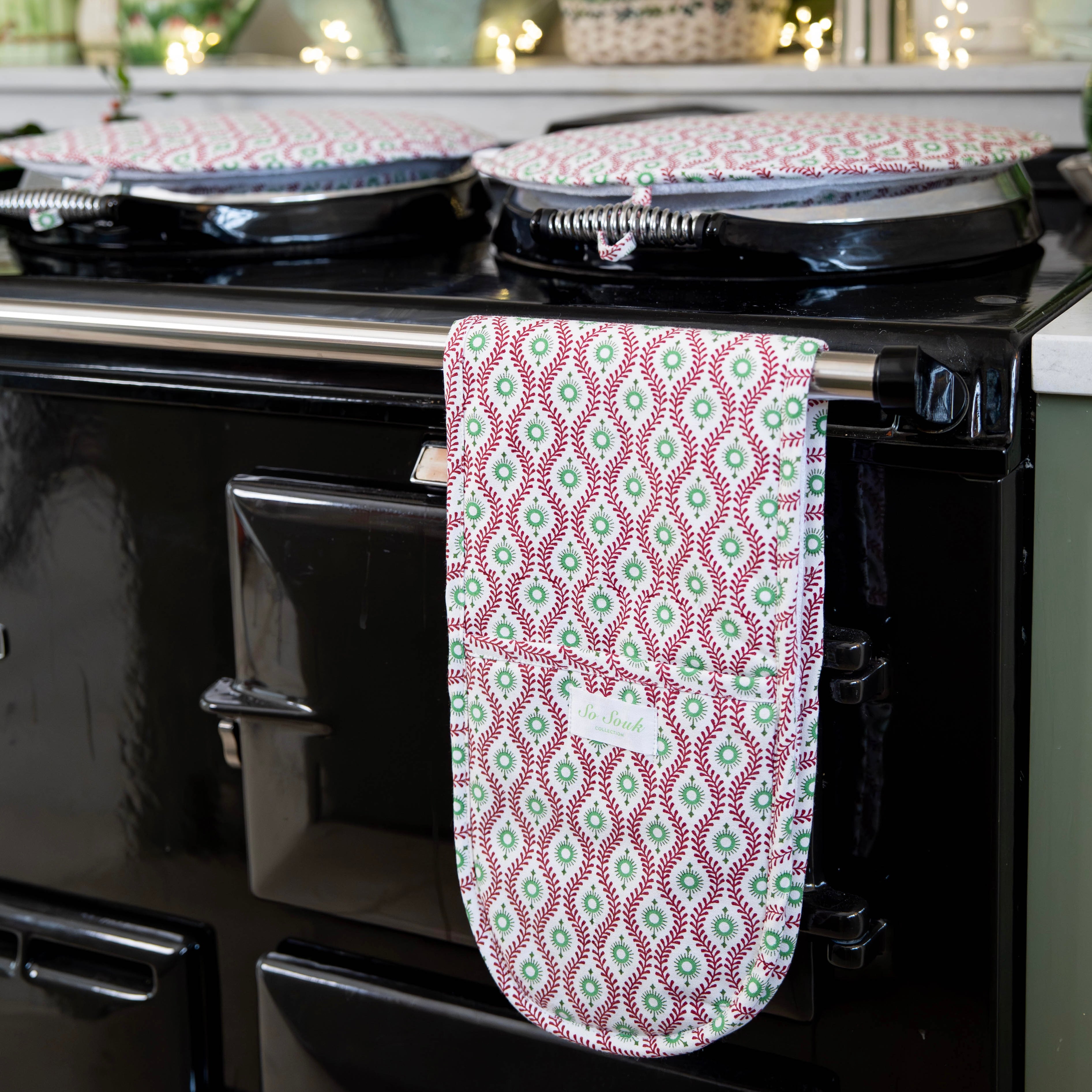 Festive Mila Oven Gloves