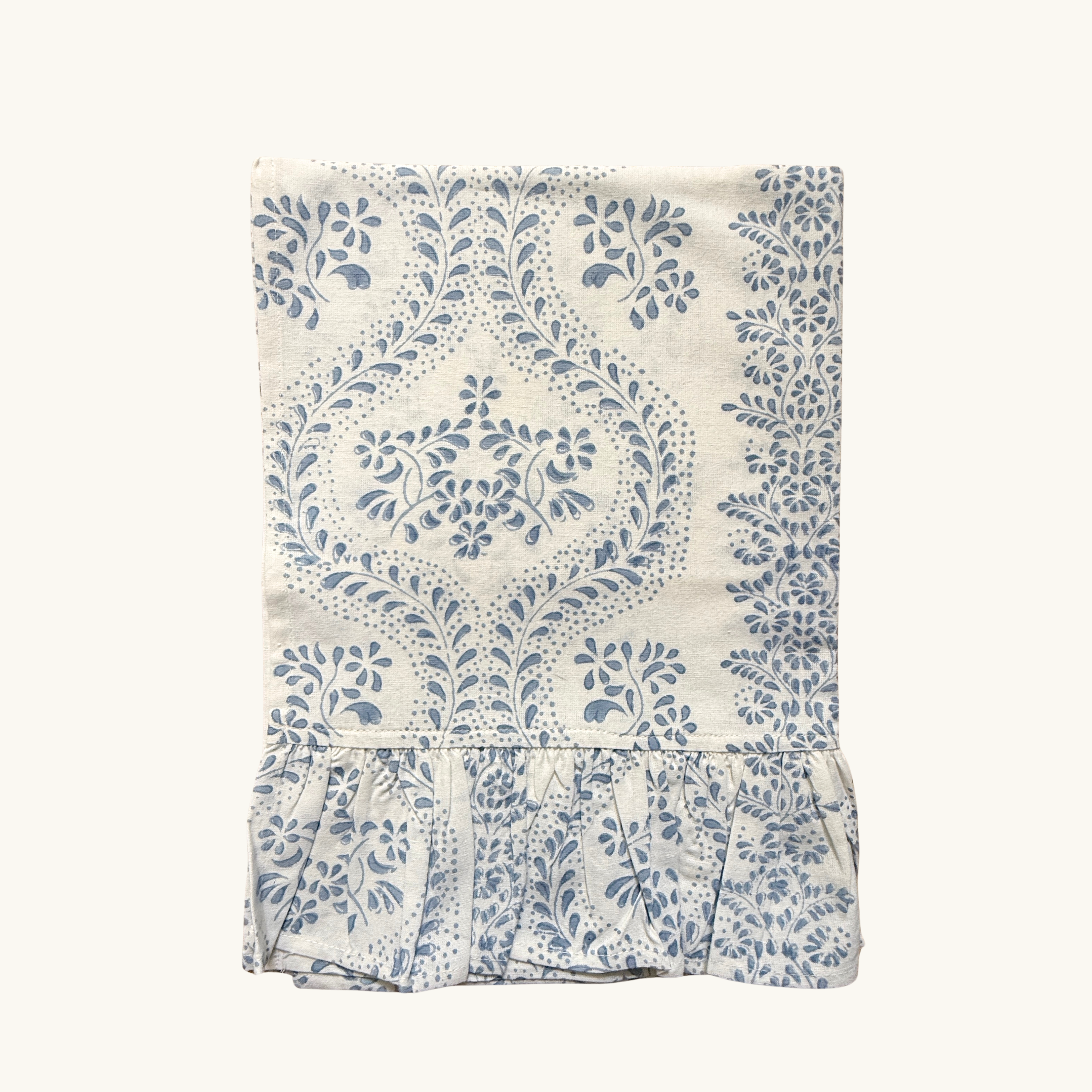 Frilled Blue Rosalie Kitchen Towel