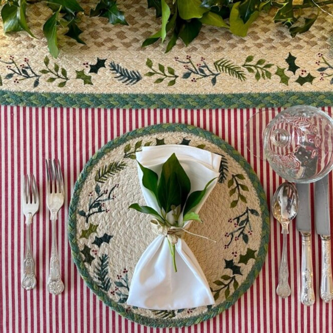Festive Jute Placemat