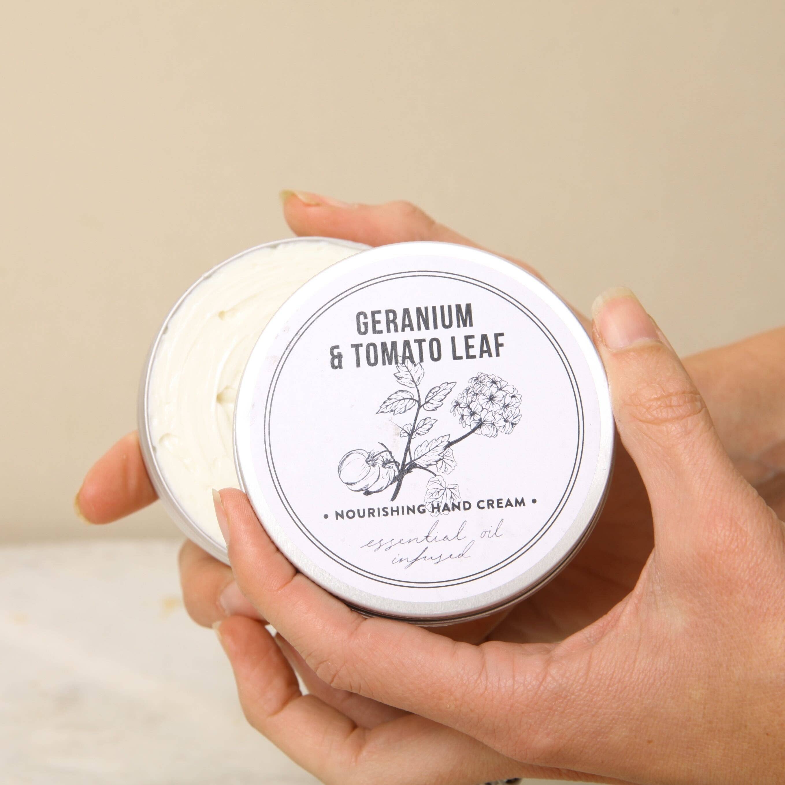 Geranium and Tomato Leaf Gardener's Hand Cream