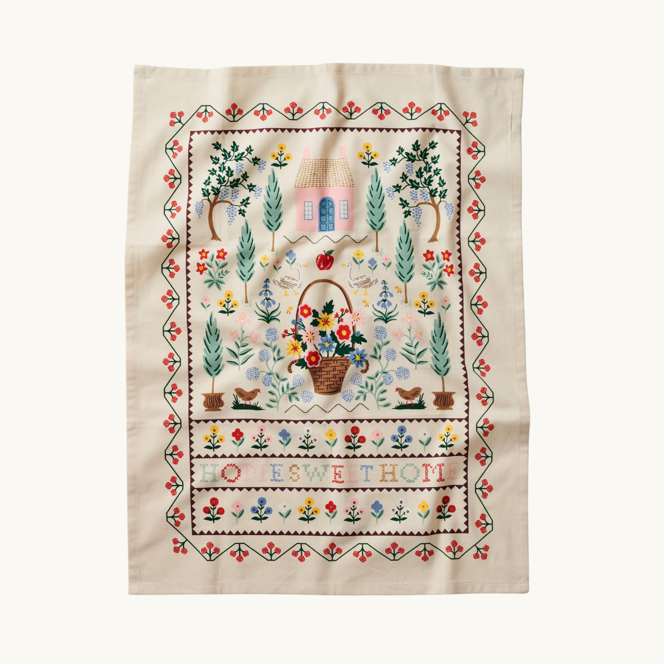 Home Sweet Home Tea Towel