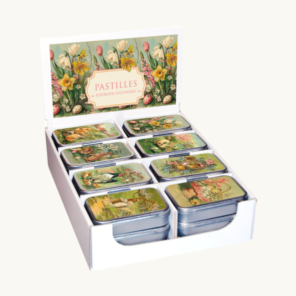 Vintage Easter Pastille Tins