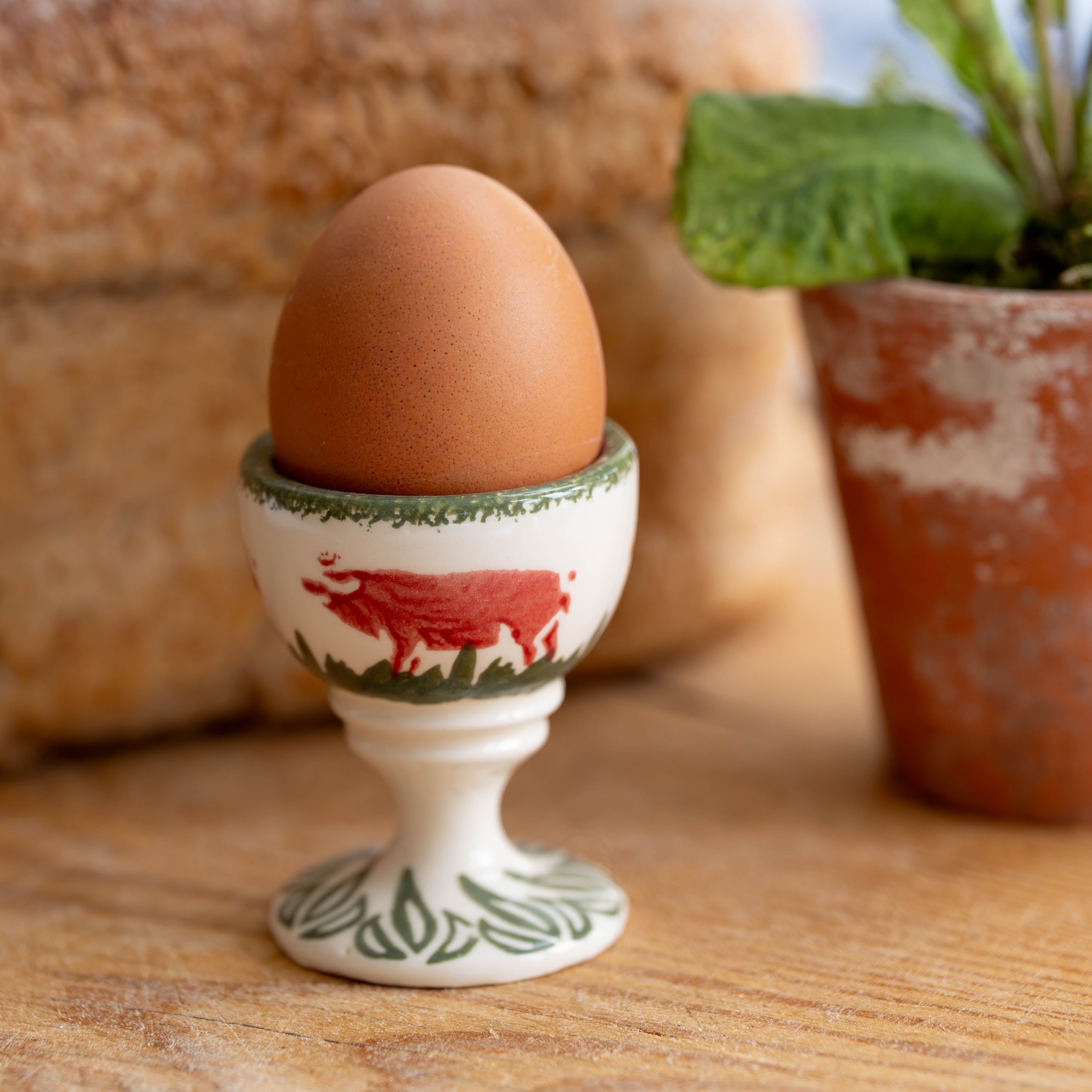 Pink Pig Egg Cup