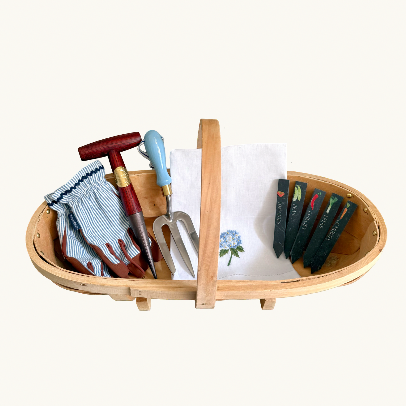 The Traditional Garden Trug Gift Bundle - Cornflower Blue