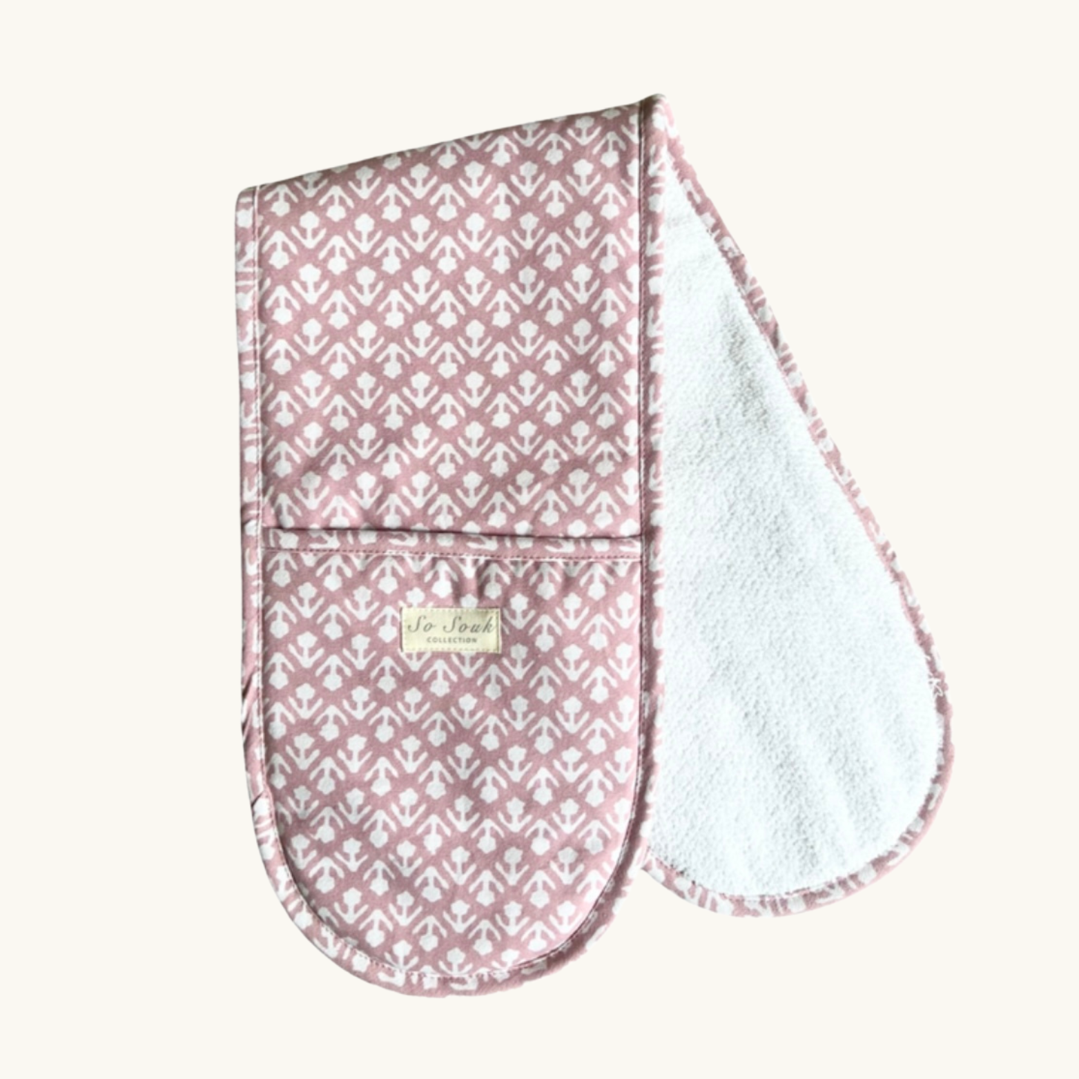 Dusty Pink Bhuti Oven Gloves