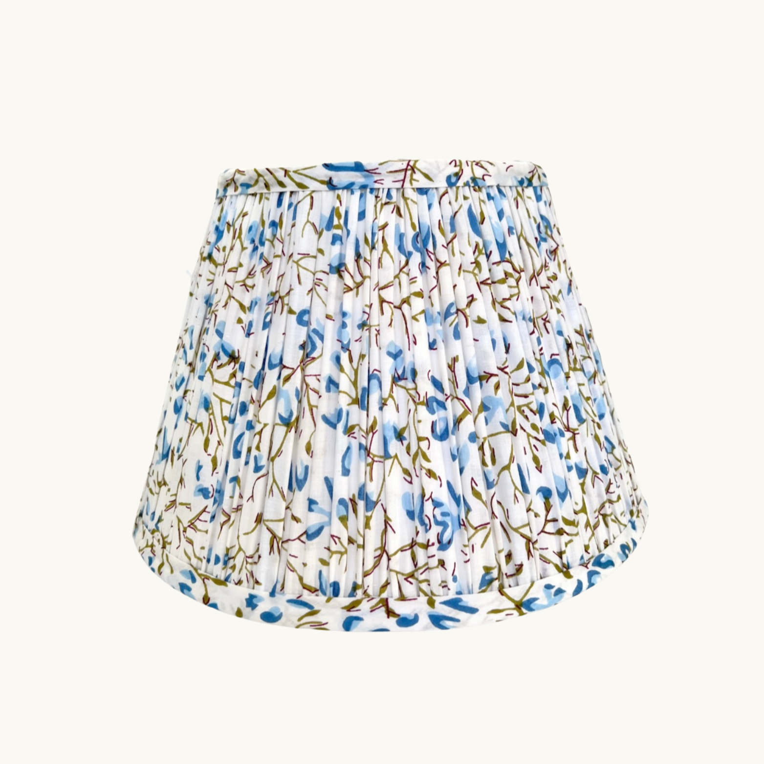 Blue Wild Sweet Pea Lampshade