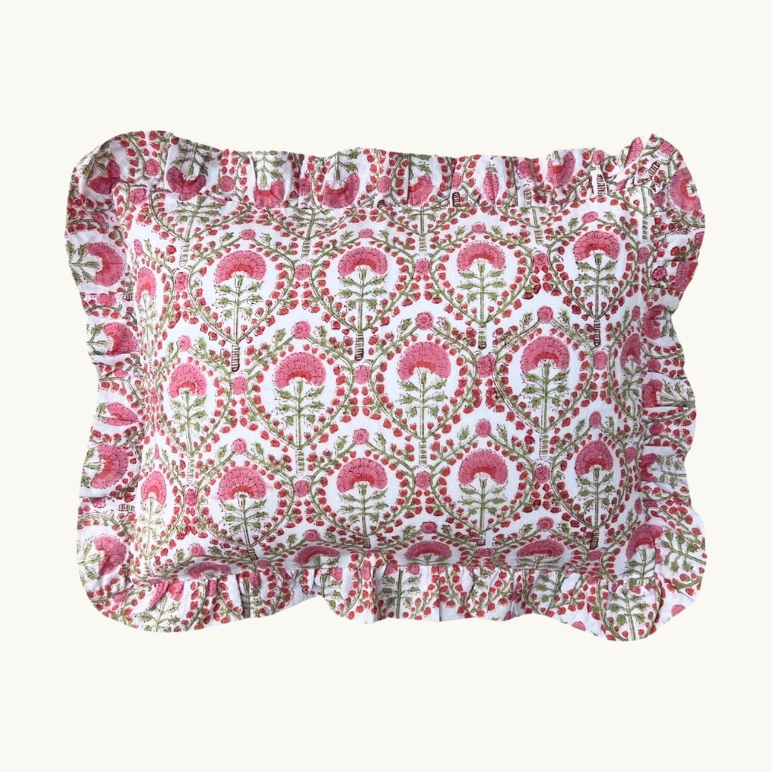 Freya Frilled Cushion