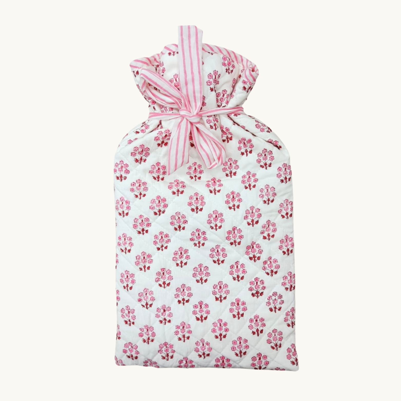 Pink Daphne Hot Water Bottle