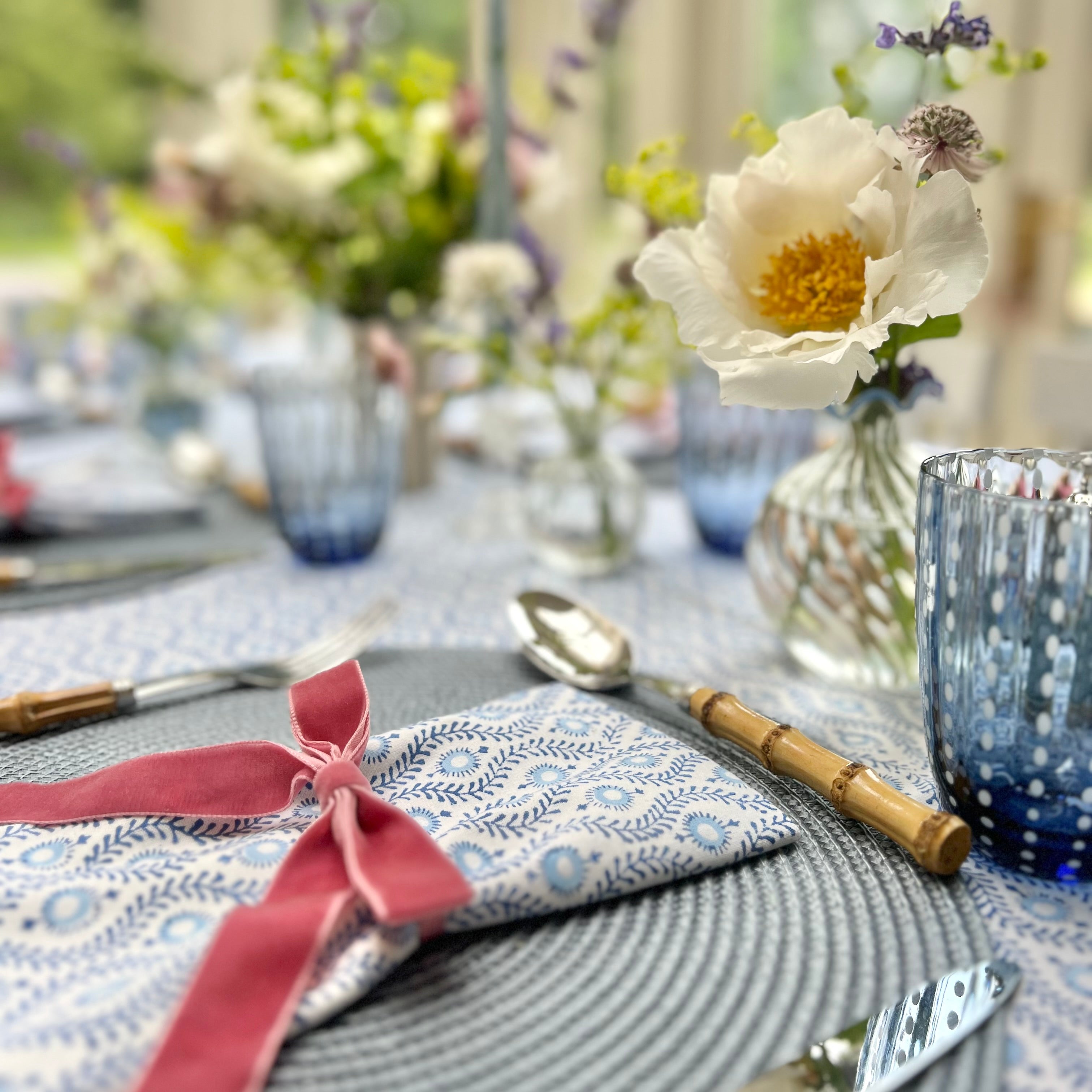 Blue Mila Napkins