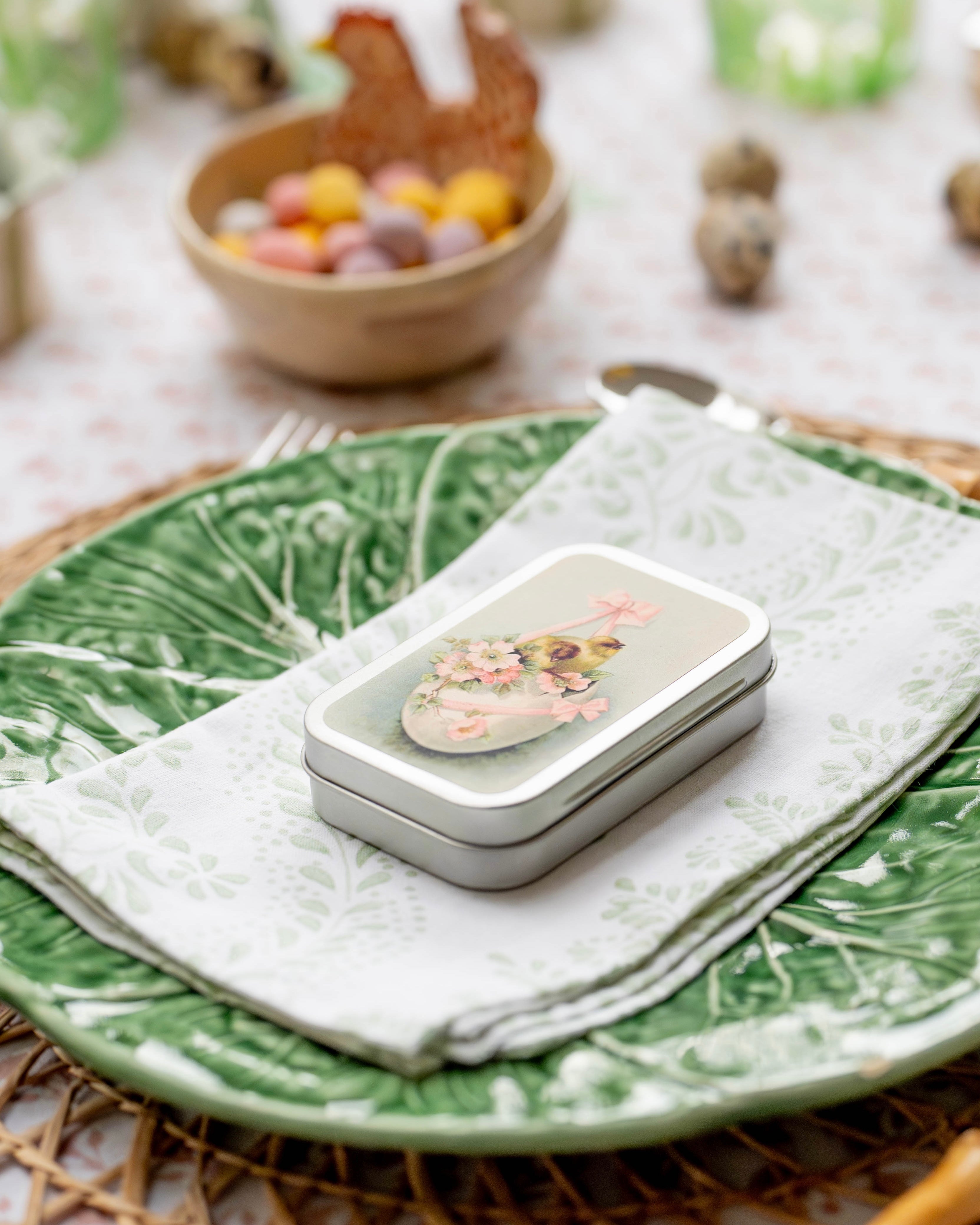 Vintage Easter Animals Pastille Tins