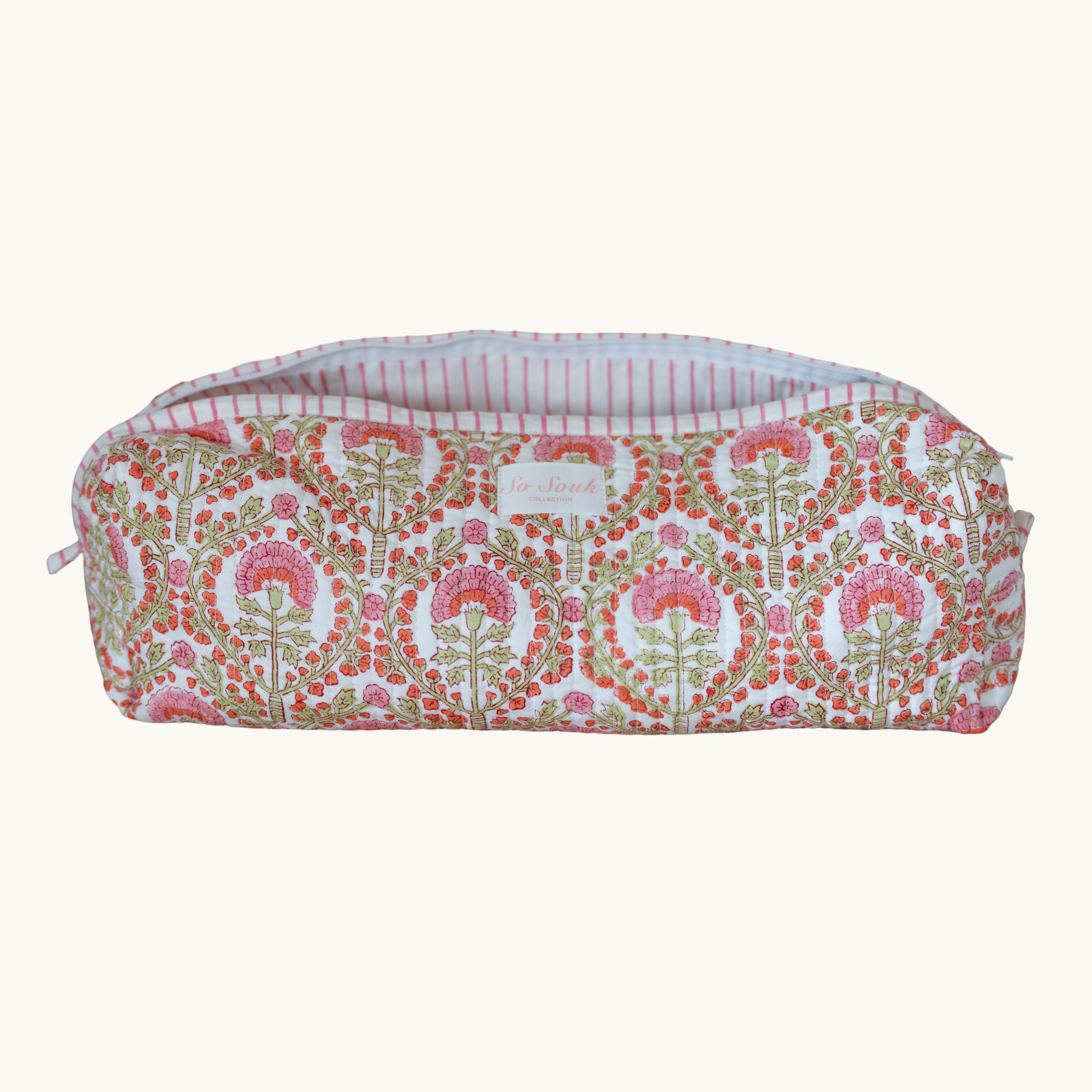 Pink Freya Hair Accessories Bag