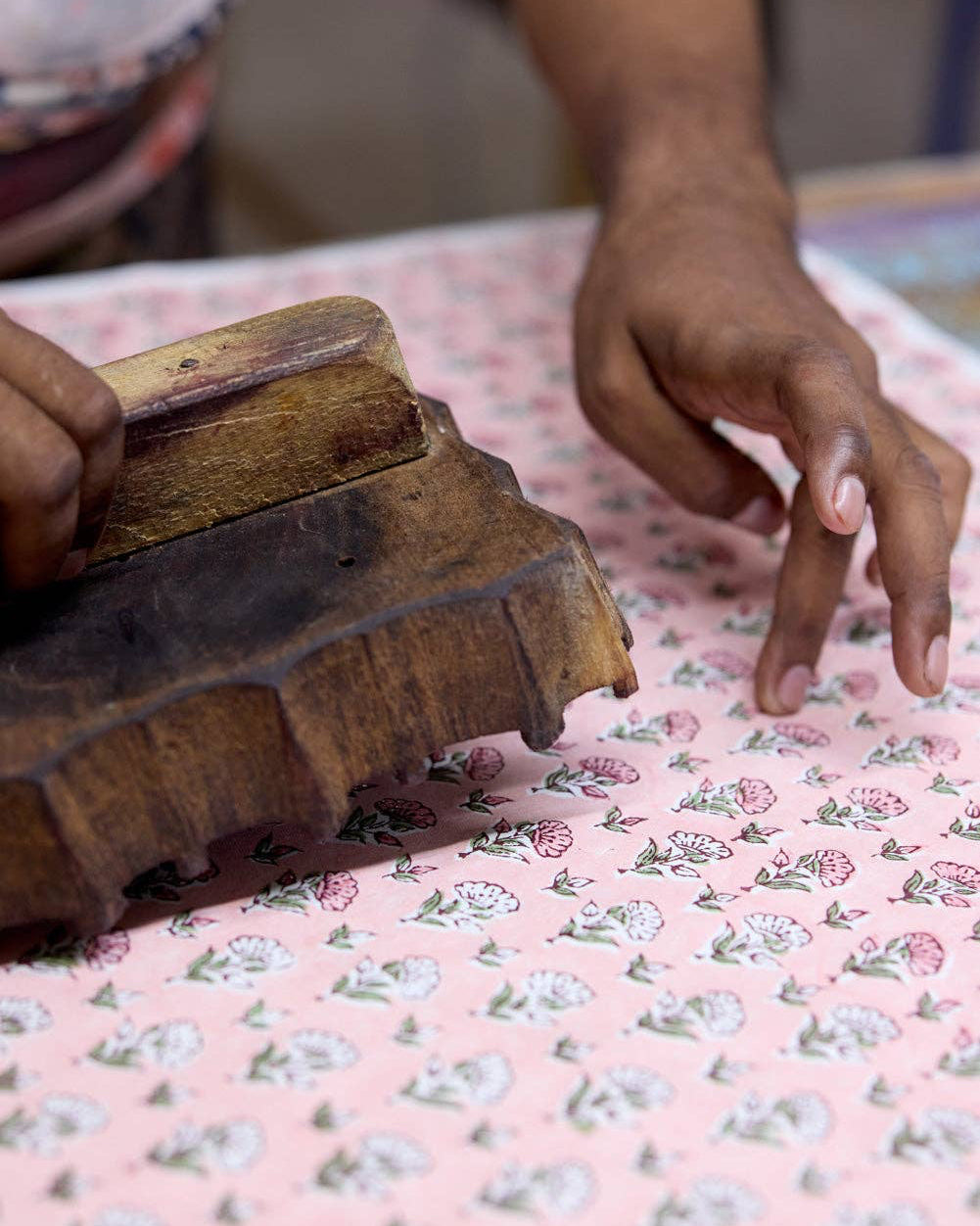 Blush Ditsy Floral Tissue Box