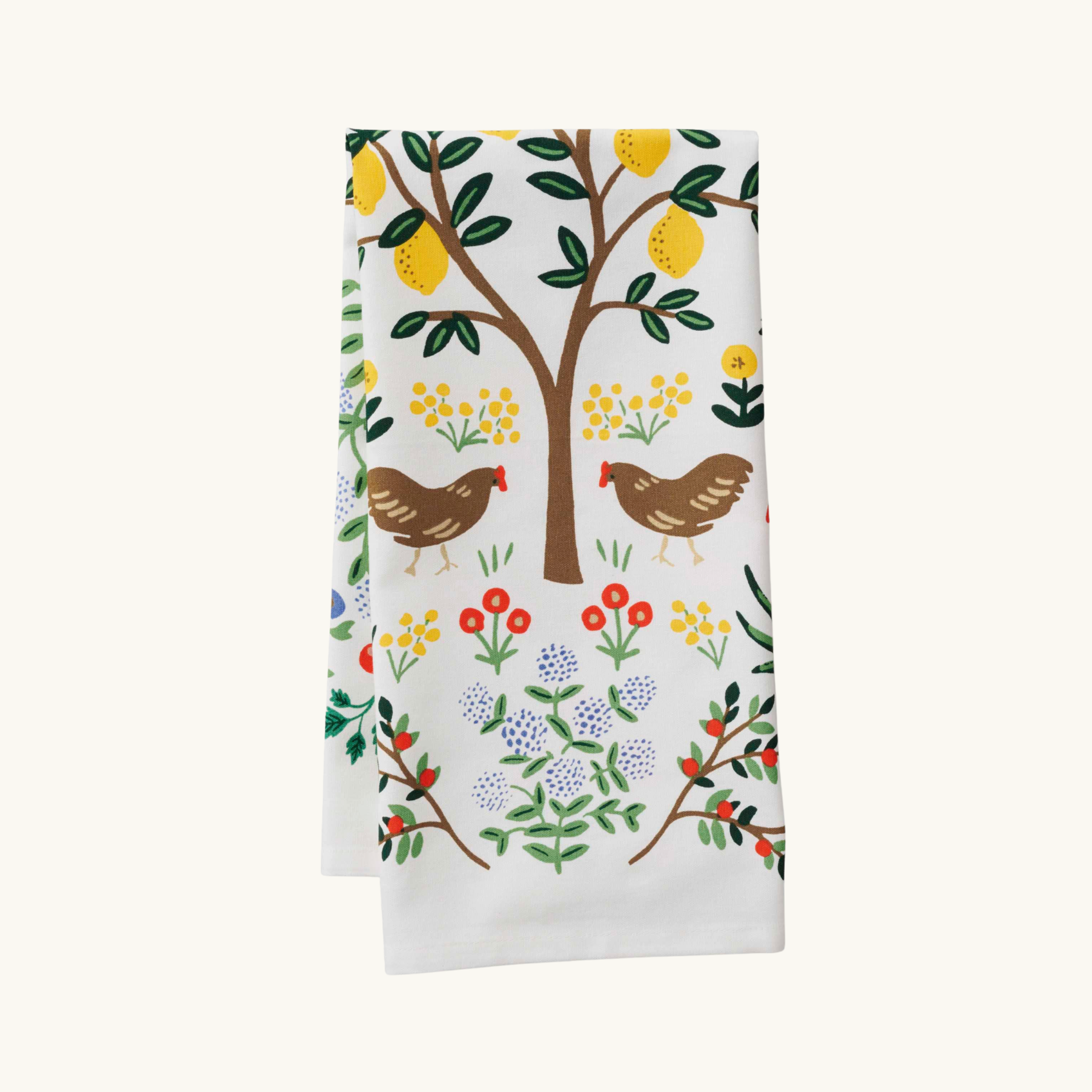 Country Farm Tea Towel