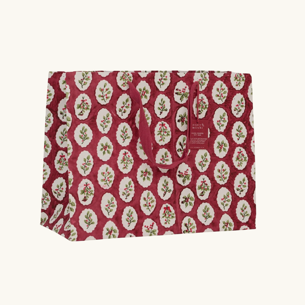 Red Festive Gift Bags (Large)