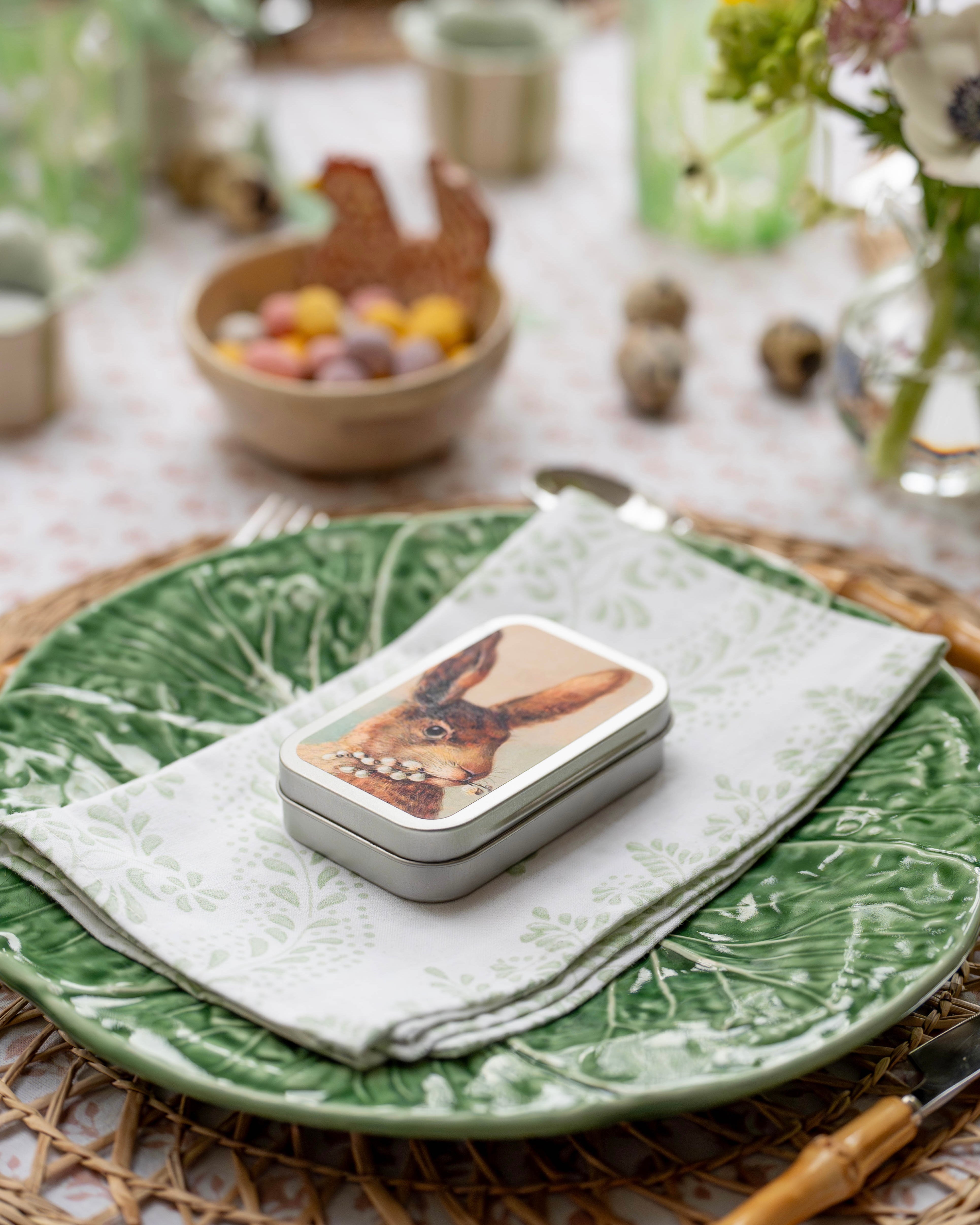 Vintage Easter Collage Pastille Tins