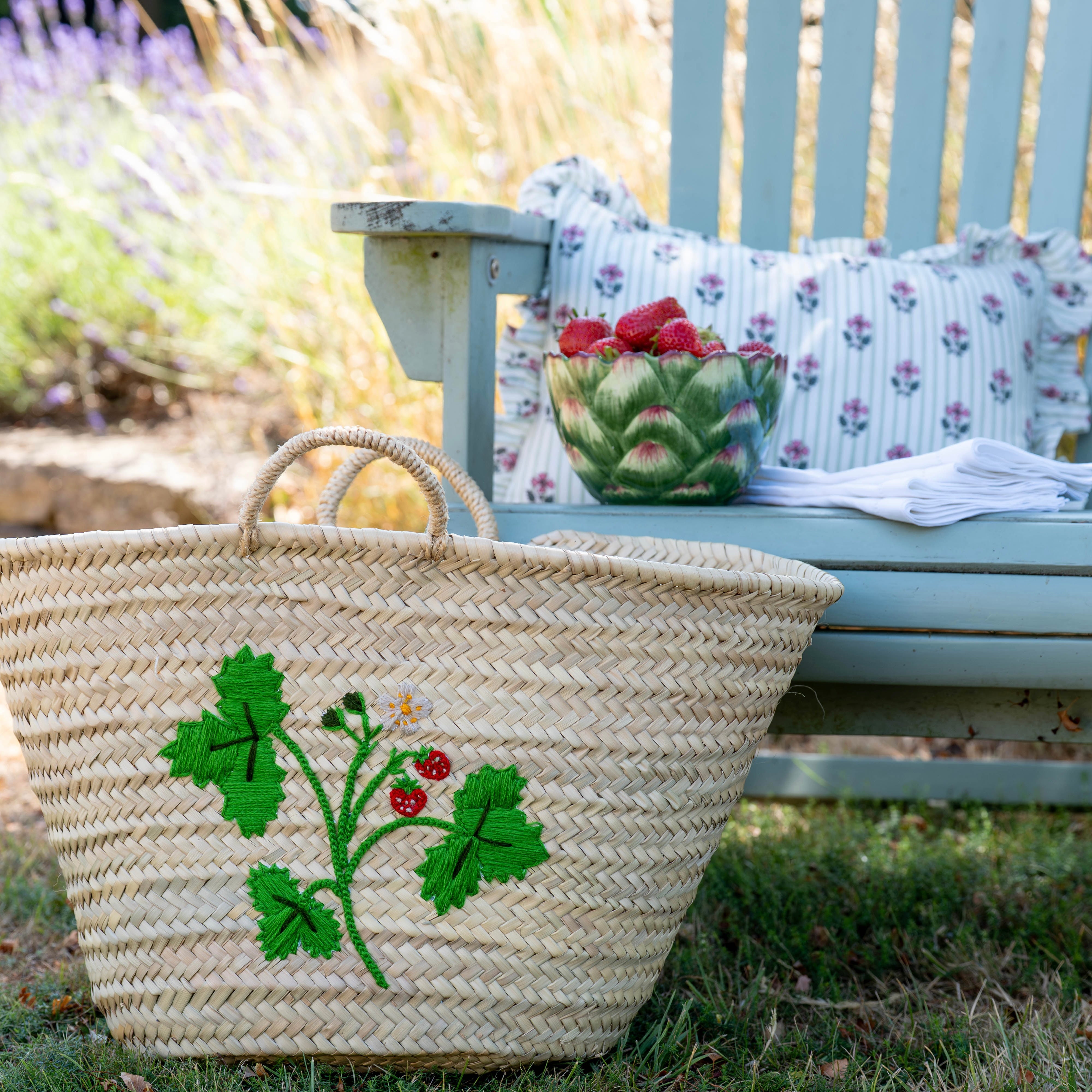 Wild Strawberry Market Basket