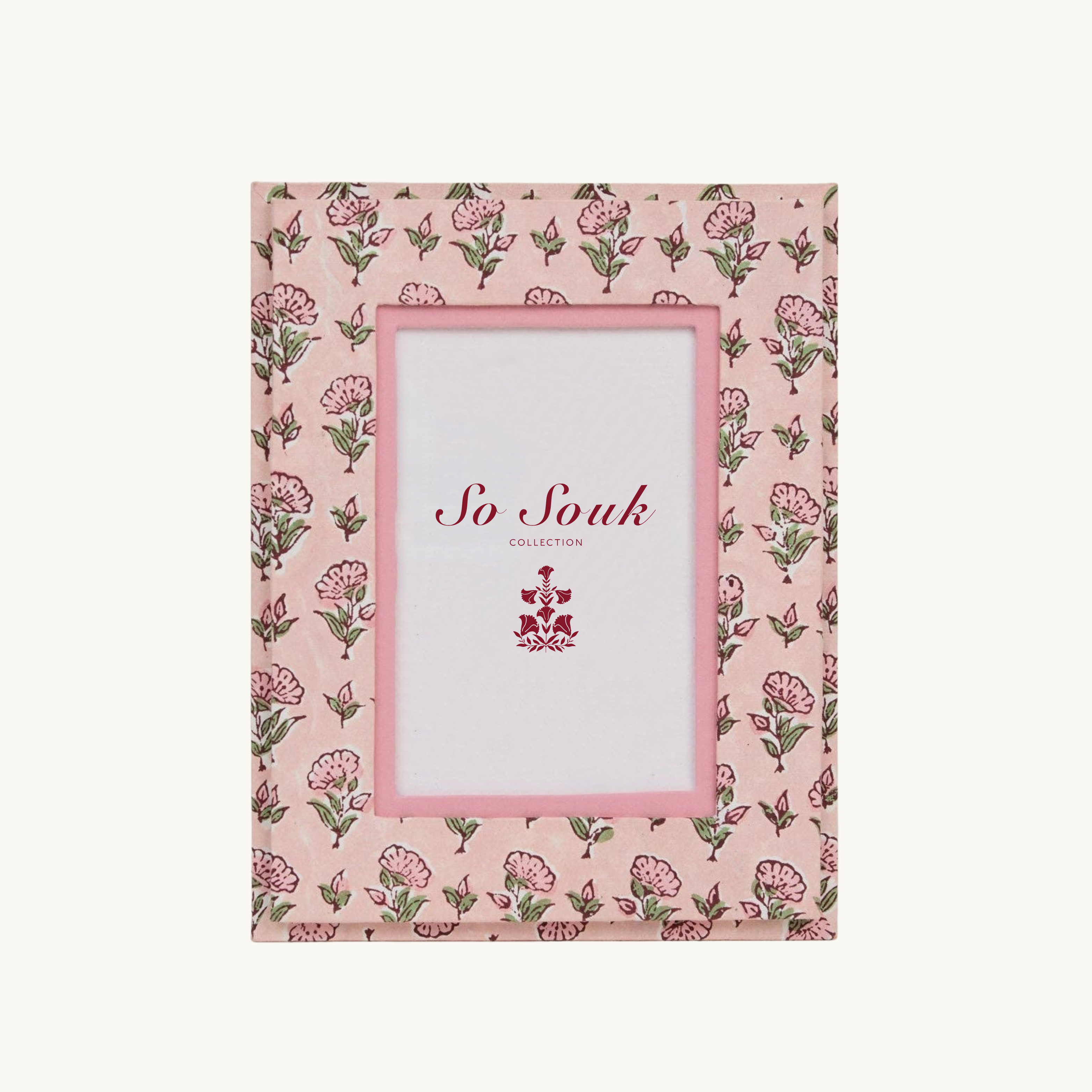 Blush Ditsy Floral Picture Frame